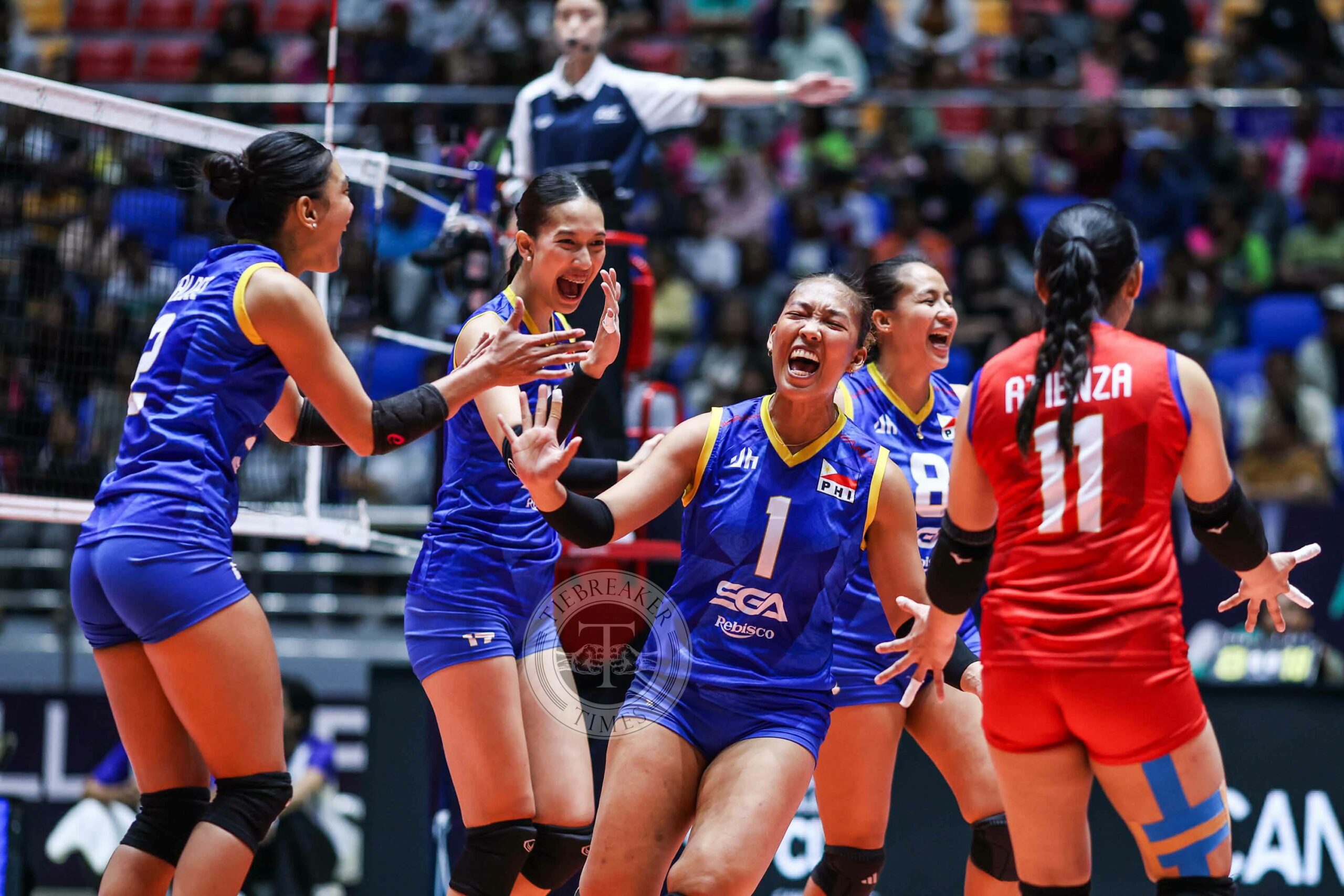 Alas Women rebound, sweep Kyrgyzstan to stay on AVC Cup semis track