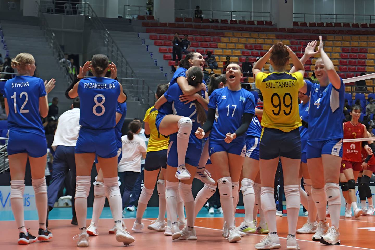Kazakhstan ends Vietnam’s 23-game streak with five-set shock in AVC Cup