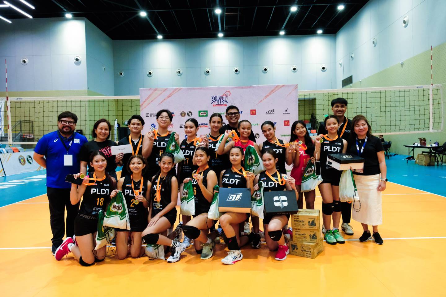 2026-Echelon-U16-Bronze-PLDT San Beda-Rizal completes perfect sweep, rules inaugural Echelon U16 crown News Volleyball - philippine sports news