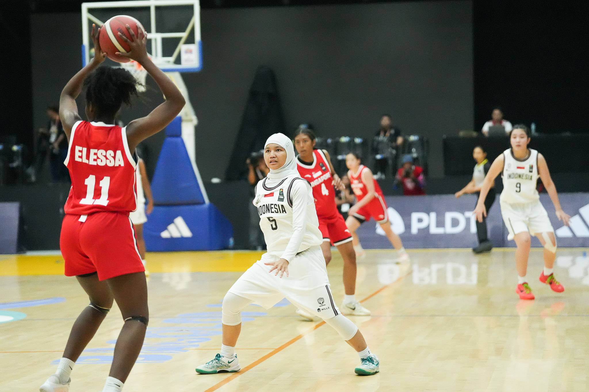 2026-FIBA-U18-Asia-Cup-SEABA-Indonesia-def-Singapore-Ariqa-Shafa-Chayyara Gilas Girls open SEABA Qualifiers with 51-point rout of Vietnam Basketball Gilas Pilipinas News - philippine sports news