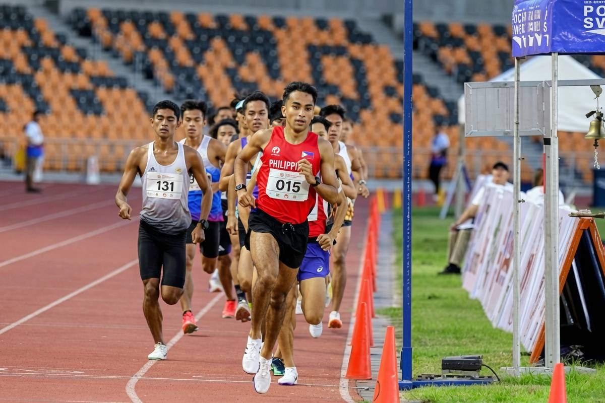 Guermali captures third straight 5,000m crown as Ubas extends long jump reign at PH Athletics Championships