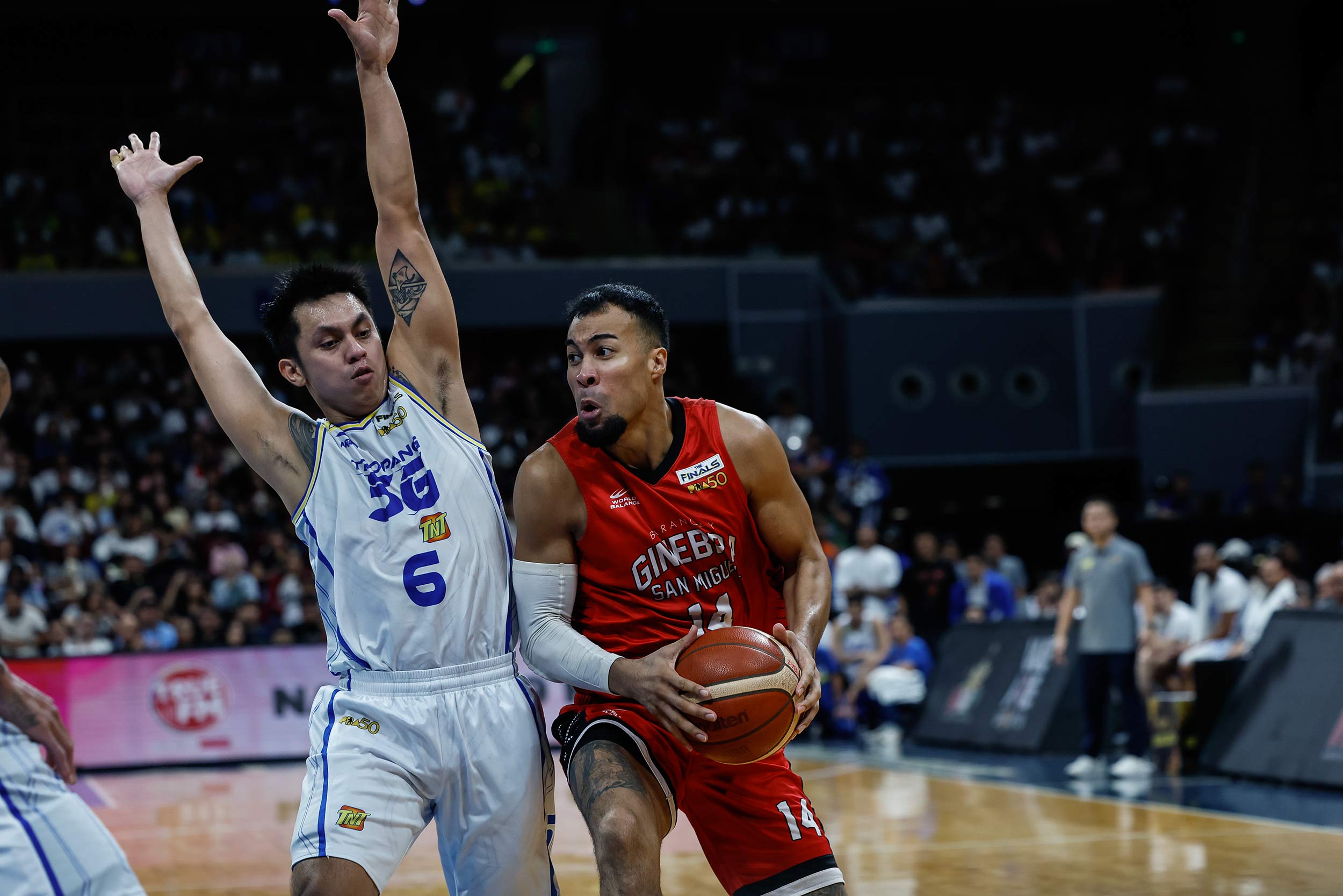 Ginebra punishes late-game miscues, topples TNT for 2-1 PBA Finals lead