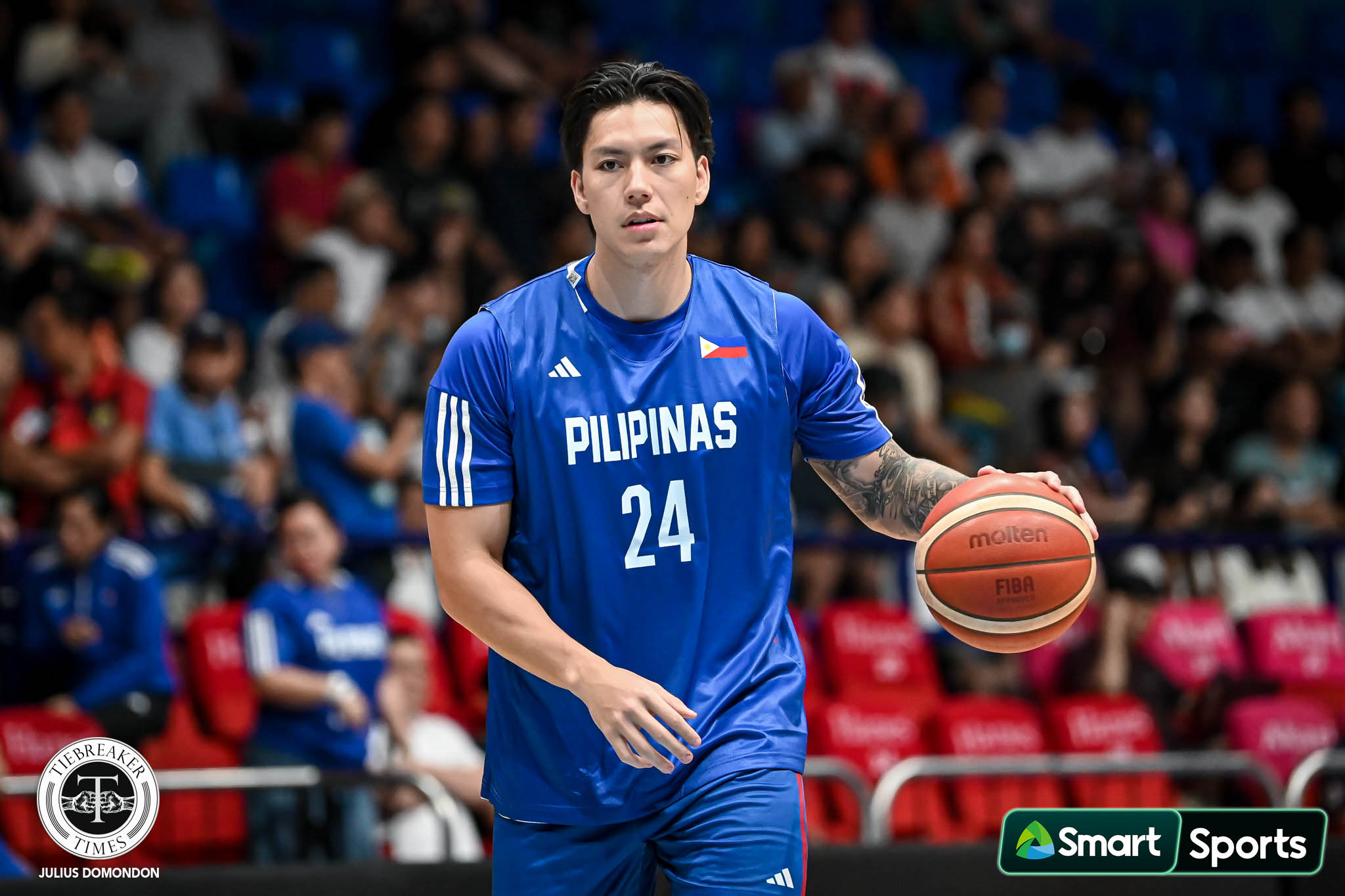 GILAS-PILIPINAS-MENS-DWIGHT-RAMOS-1906 Gilas complete perfect tune-up campaign, rout Franklin by 28 Basketball Gilas Pilipinas News  - philippine sports news