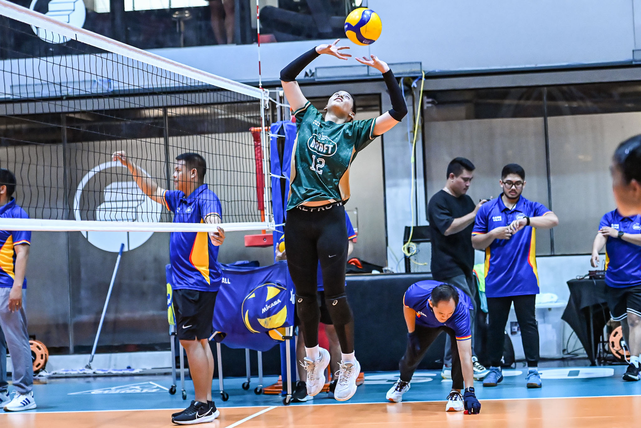 PVL-Draft-Combine-Day-2-Ela-Raagas-8376 Ela Raagas finds homecoming in reunion with Kungfu Reyes at Farm Fresh News PVL Volleyball - philippine sports news