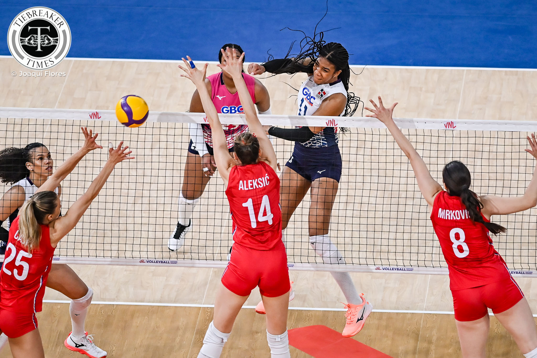 VNL-2026-SRB-vs.-DOM-Geraldine-Gonzalez-8779 Serbia finally breaks through, sweeps Dominican Republic for second VNL win News Volleyball - philippine sports news
