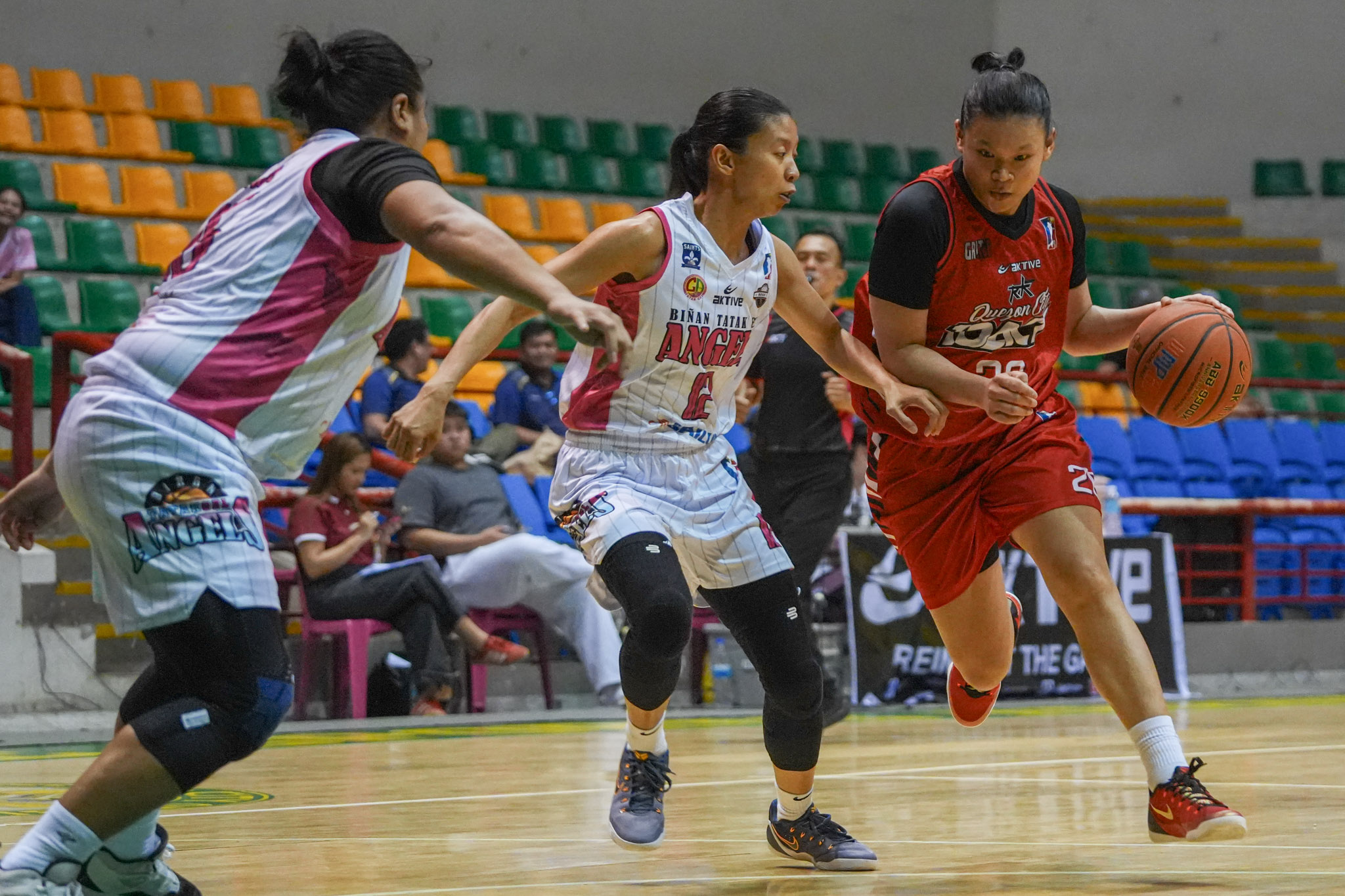 WMPBL-2nd-Reg-Season_-Binan-vs-QC_-FERRER-Tantoy-00297 Del Carmen’s clutch triple seals Biñan-Tatak Gel escape over RK Hoops-QC for WMPBL third seed Basketball News WMPBL - philippine sports news