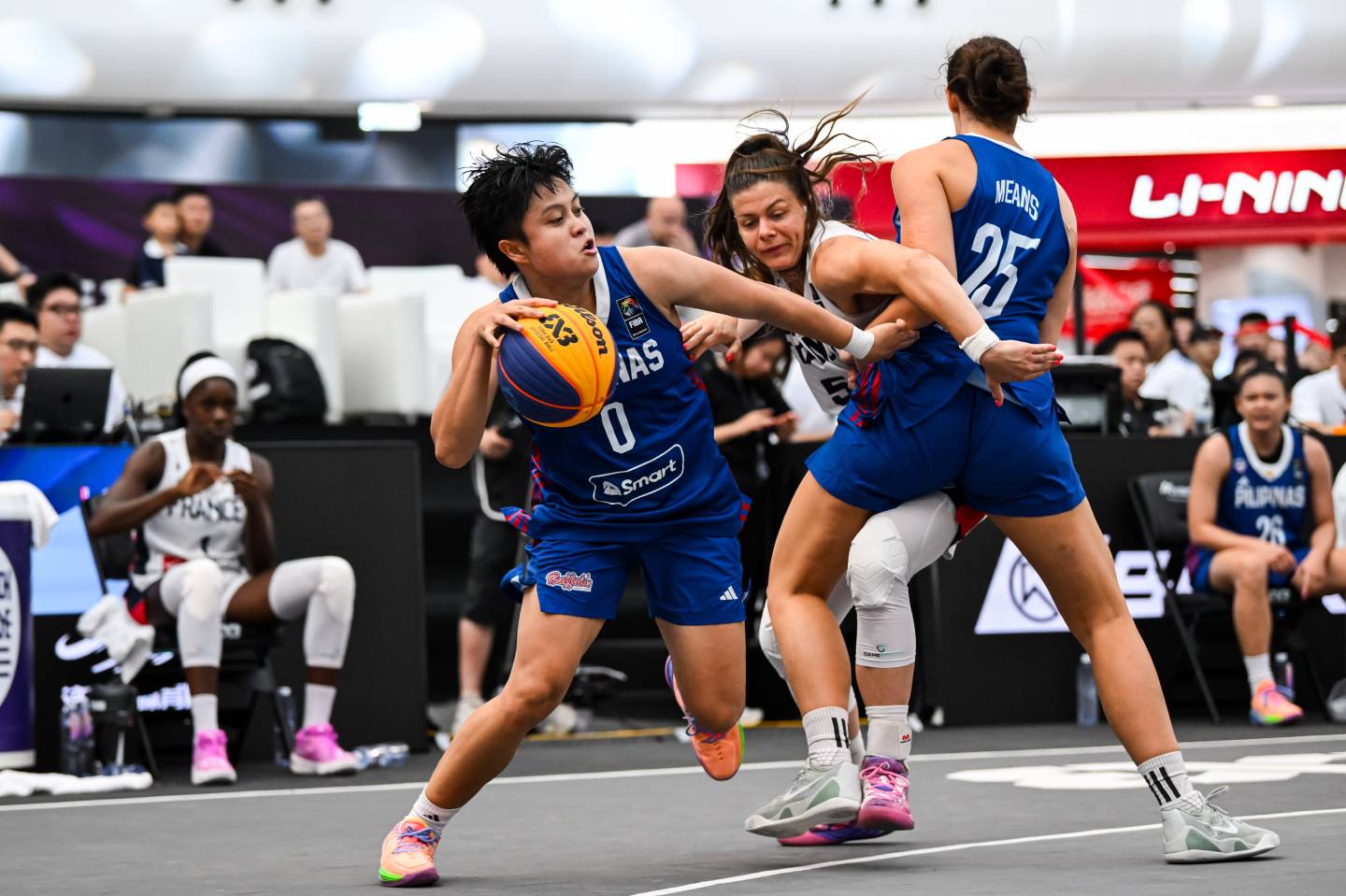 2026-FIBA-3x3-Womens-Series-Jinan-Gilas-Women-vs-France-Mikka-Cacho Shoulder injury to Elizabeth Means derails Gilas Women in 3x3 WS Jinan campaign 3x3 Basketball Gilas Pilipinas News - philippine sports news