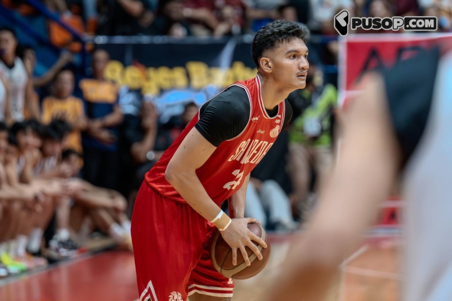 2026-Filoil-San-Beda-def-UP-Aldous-Torculas All-NCAA Finals set as San Beda, JRU punch tickets to Filoil championship Basketball CSJL JRU News SBC UP - philippine sports news
