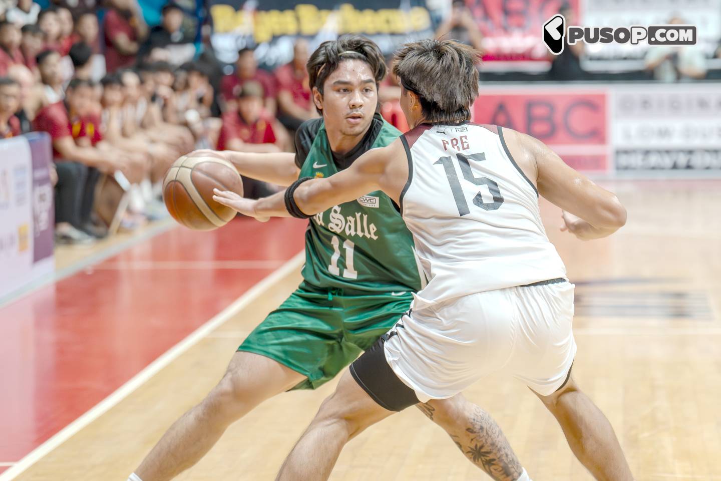 2026-Filoil-UP-def-DLSU-Jacob-Cortez UP crushes La Salle, locks up No. 1 seed in Filoil UAAP Group Basketball CSJL DLSU MIT News SBC UP UPHSD - philippine sports news