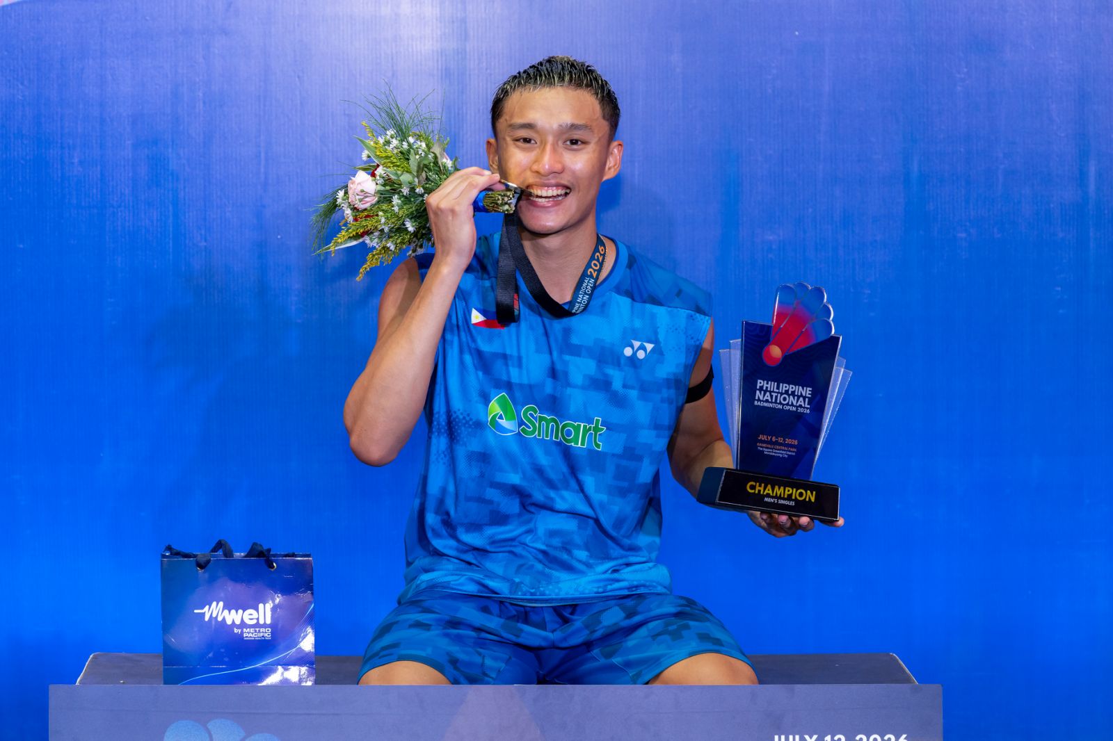 2026-PBO-Mens-Singles-Champion-Jelo-Albo Mika De Guzman, Jelo Albo reign again with dominant title defenses at PBO Badminton News - philippine sports news