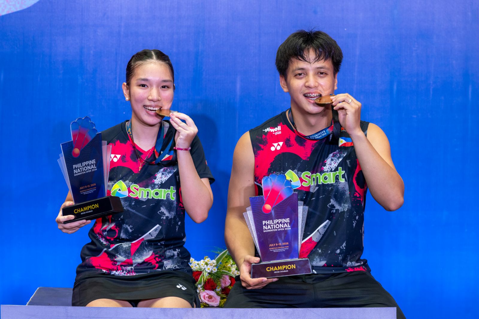 2026-PBO-Mixed-Doubles-Champions-Andrea-HernandezJulius-Villabrille Mika De Guzman, Jelo Albo reign again with dominant title defenses at PBO Badminton News - philippine sports news