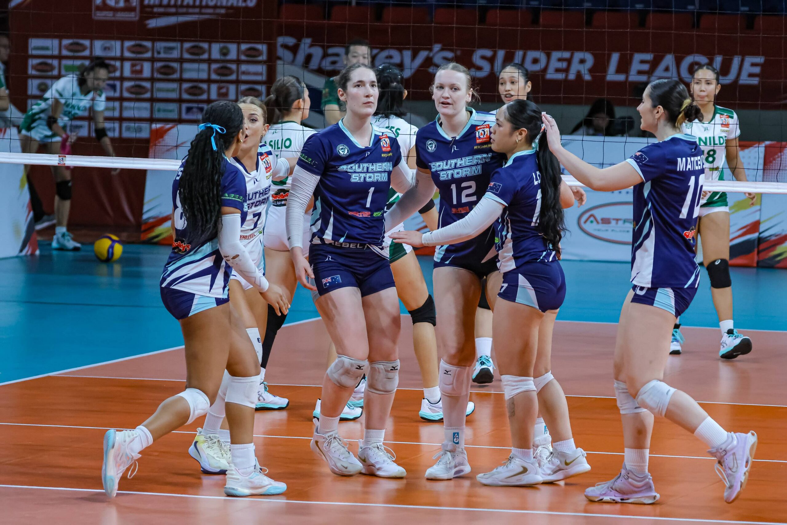 2026-SSL-Benilde-def-Southern-Storm-Australians-scaled UST, Benilde set up SSL Collegiate Invitationals title clash CSB CSJL News PSL UST Volleyball - philippine sports news