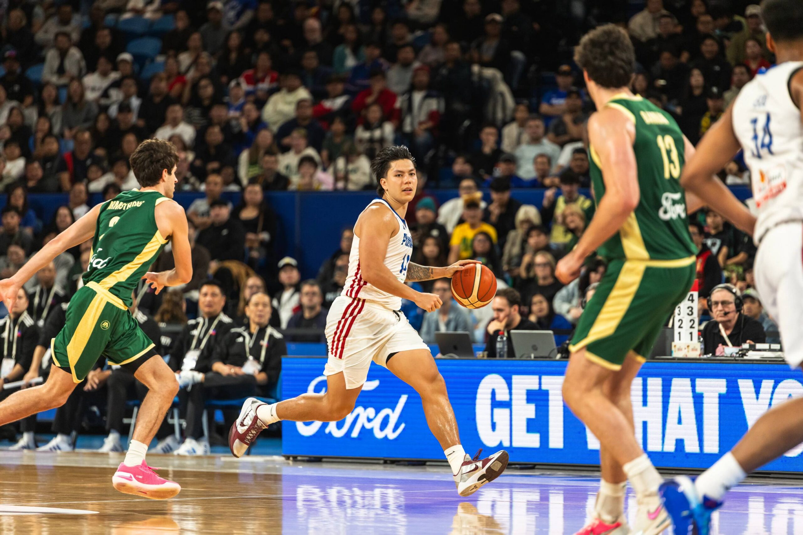 2027-FIBA-World-Cup-Qualifiers-Gilas-Men-vs-Australia-Dwight-Ramos-scaled Injury-plagued Gilas overwhelmed by Australia, enter World Cup Qualis Round 2 on four-game skid Basketball Gilas Pilipinas News  - philippine sports news