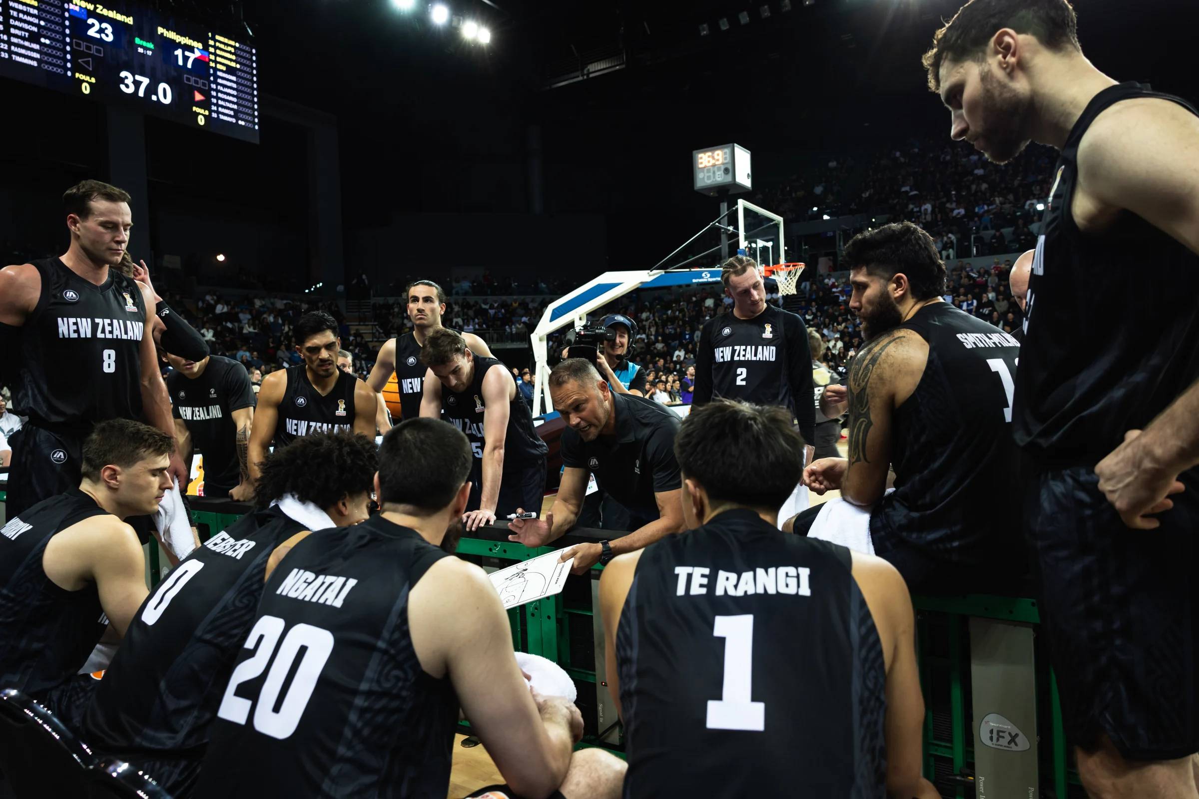 2027-FIBA-World-Cup-Qualifiers-Gilas-vs-New-Zealand-Judd-Flavell Filipino faithful turned Spark Arena into Gilas home court, says Tall Blacks head coach Basketball Gilas Pilipinas News - philippine sports news