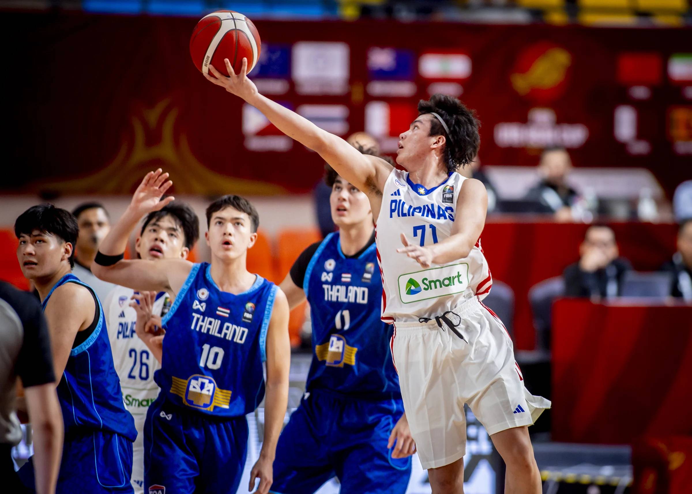2026-FIBA-U18-Asia-Cup-Gilas-def-Thailand-Chog-Moral Gilas Boys overpower Thailand to secure second seed in U18 Asia Cup Basketball Gilas Pilipinas News - philippine sports news