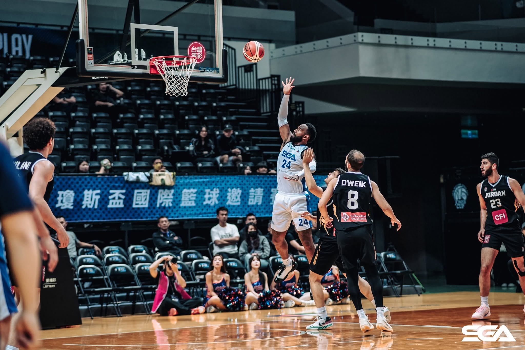 2026-Jones-Cup-Strong-Group-def-Jordan-DJ-Fenner Strong Group lends hand to Gilas Men’s scouting of Jordan Basketball Gilas Pilipinas News  - philippine sports news