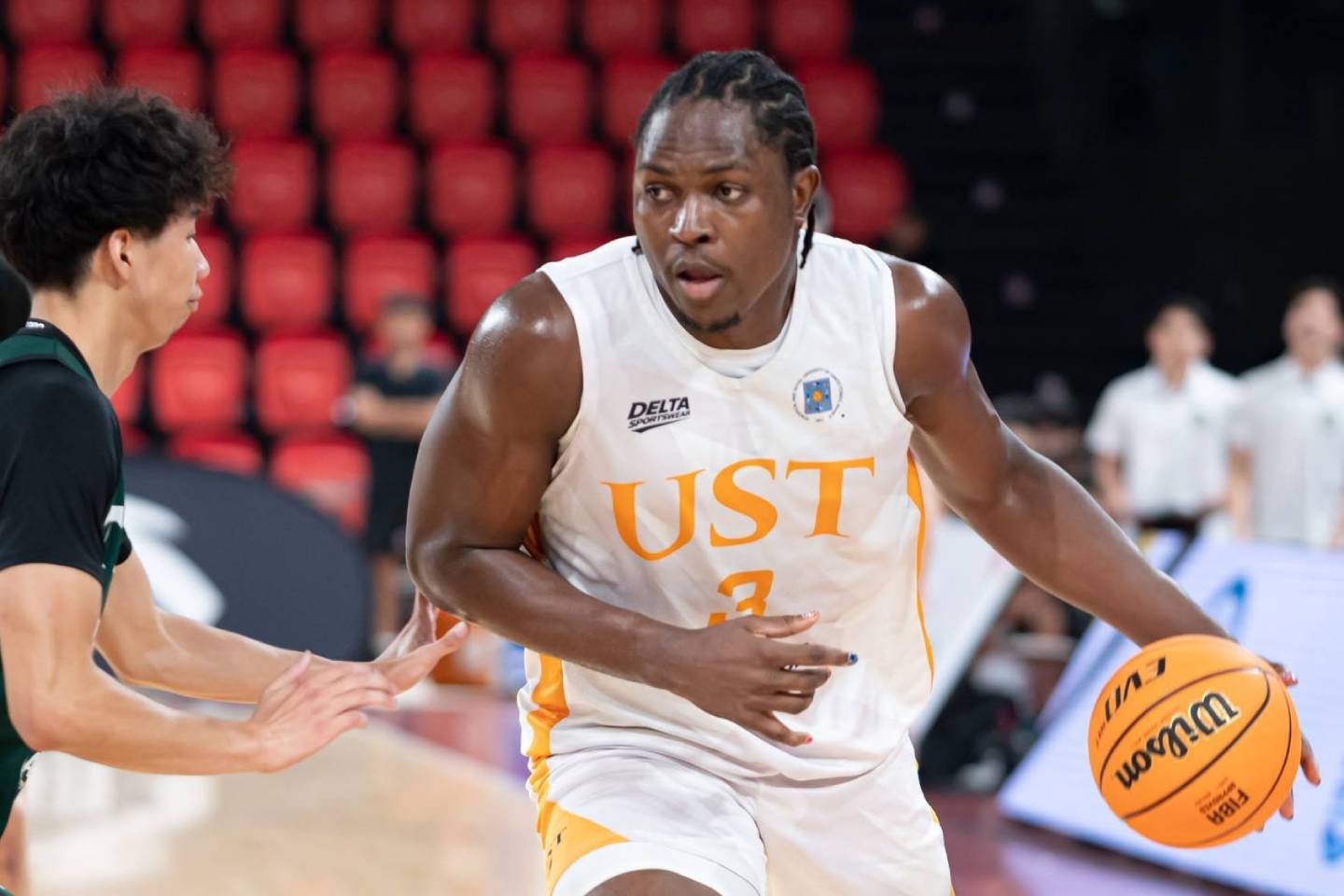 2026-NSAC-World-Invitational-UST-def-Tenri-Collins-Akowe Nagoya soars past FEU, joins UST, JRU, San Beda in NSAC semis Basketball FEU JRU News SBC UST - philippine sports news