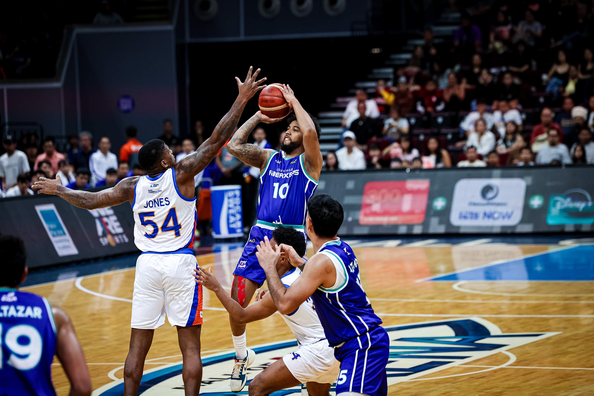 2026-PBA-Governors-Cup-Converge-vs-NLEX-Mikey-Williams NLEX pulls away late against Converge to extend unbeaten run in PBA Govs' Cup Basketball News PBA - philippine sports news