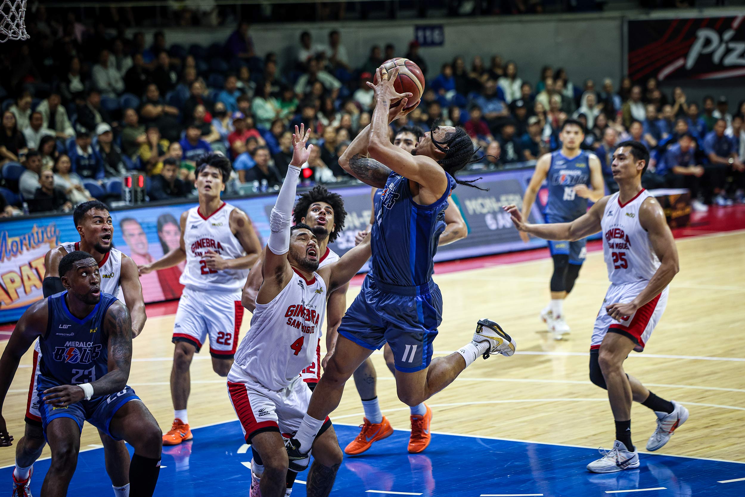 2026-PBA-Governors-Cup-Meralco-vs-Ginebra-Chris-Newsome PBA: Varnado makes immediate impact as Meralco stuns Ginebra Basketball News PBA - philippine sports news
