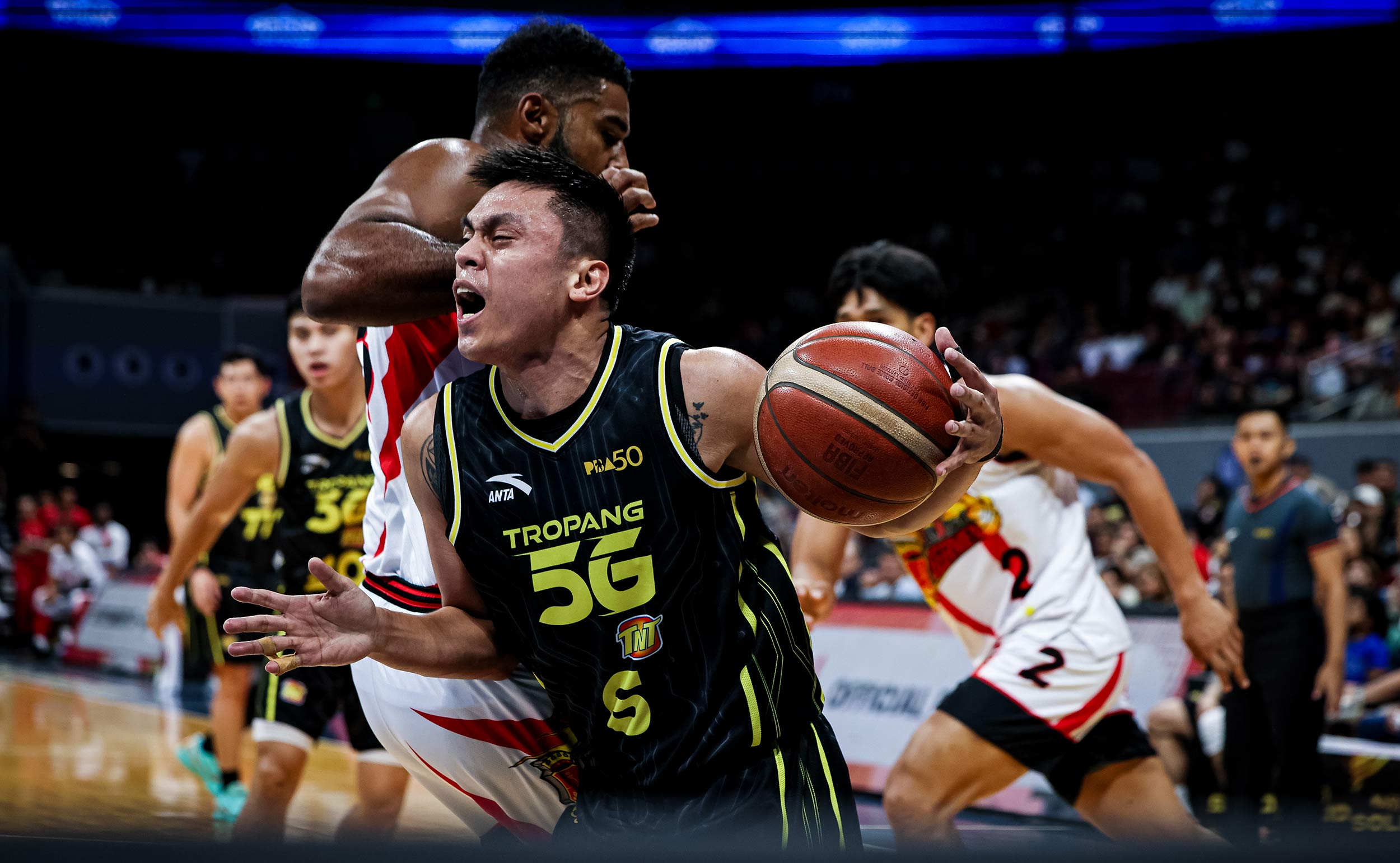 2026-PBA-Governors-Cup-TNT-vs-San-Miguel-Rey-Nambatac PBA: Aurin delivers game-changing four-point sequence as TNT edges SMB in OT Basketball News PBA - philippine sports news