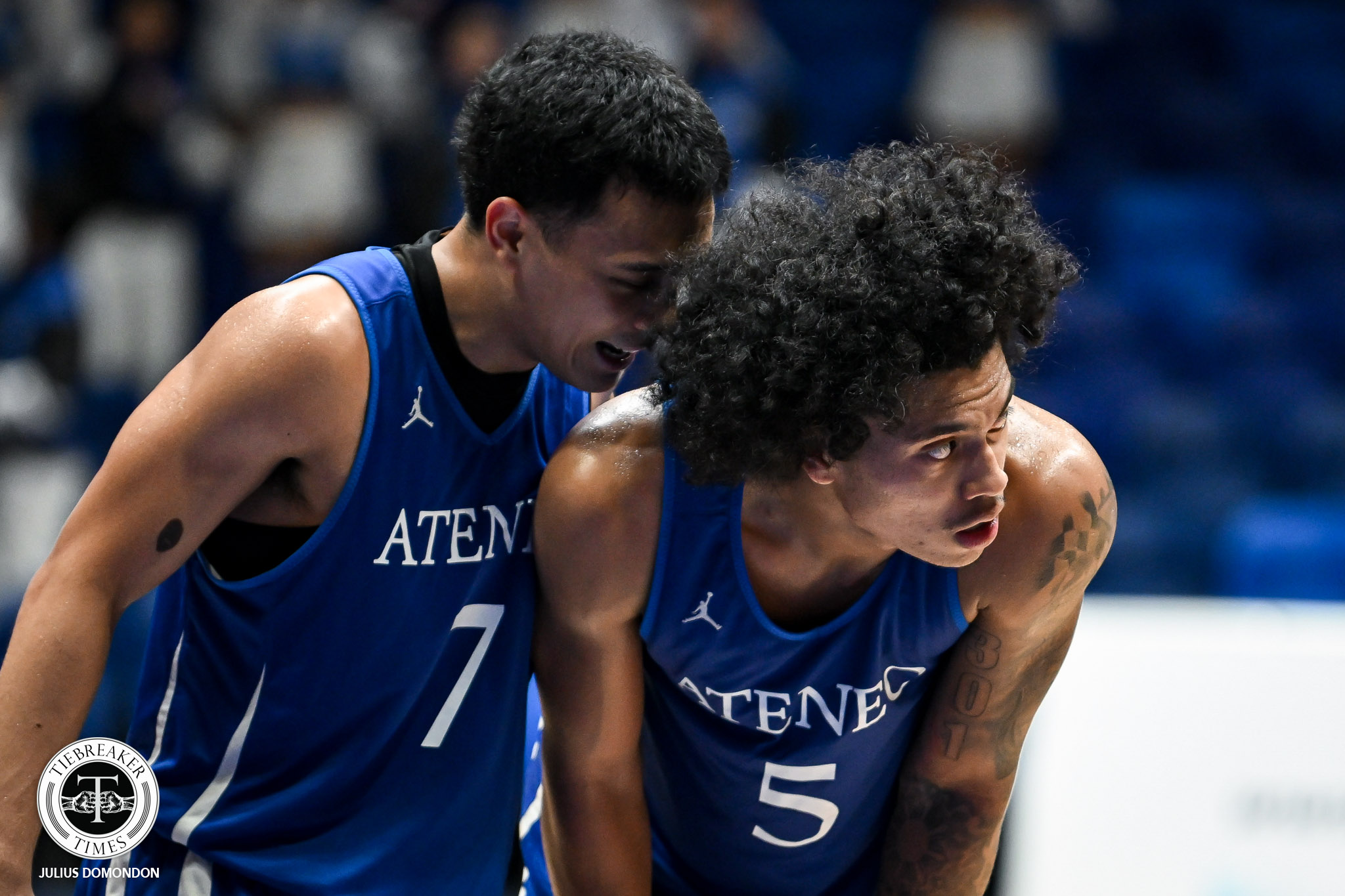 2026-Pinoyliga-Ateneo-def-Benilde-Ian-Espinosa-and-Travis-Roberts Louie Alas says Ateneo showed resilience in gritty Benilde win: 'Biggest healing' ADMU Basketball News - philippine sports news