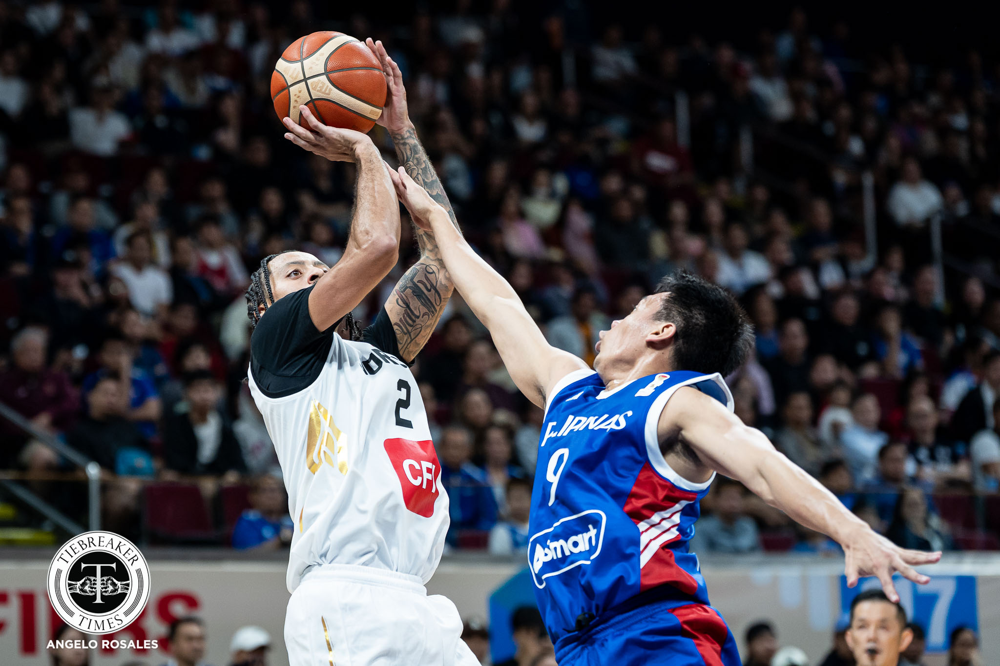 2027-FIBA-WC-Gilas-def-Jordan-Scottie-Thompson-vs-Jalen-Harris-2 Scottie Thompson’s numbers don’t show his impact in containing Jalen Harris, says Cone Basketball Gilas Pilipinas News - philippine sports news