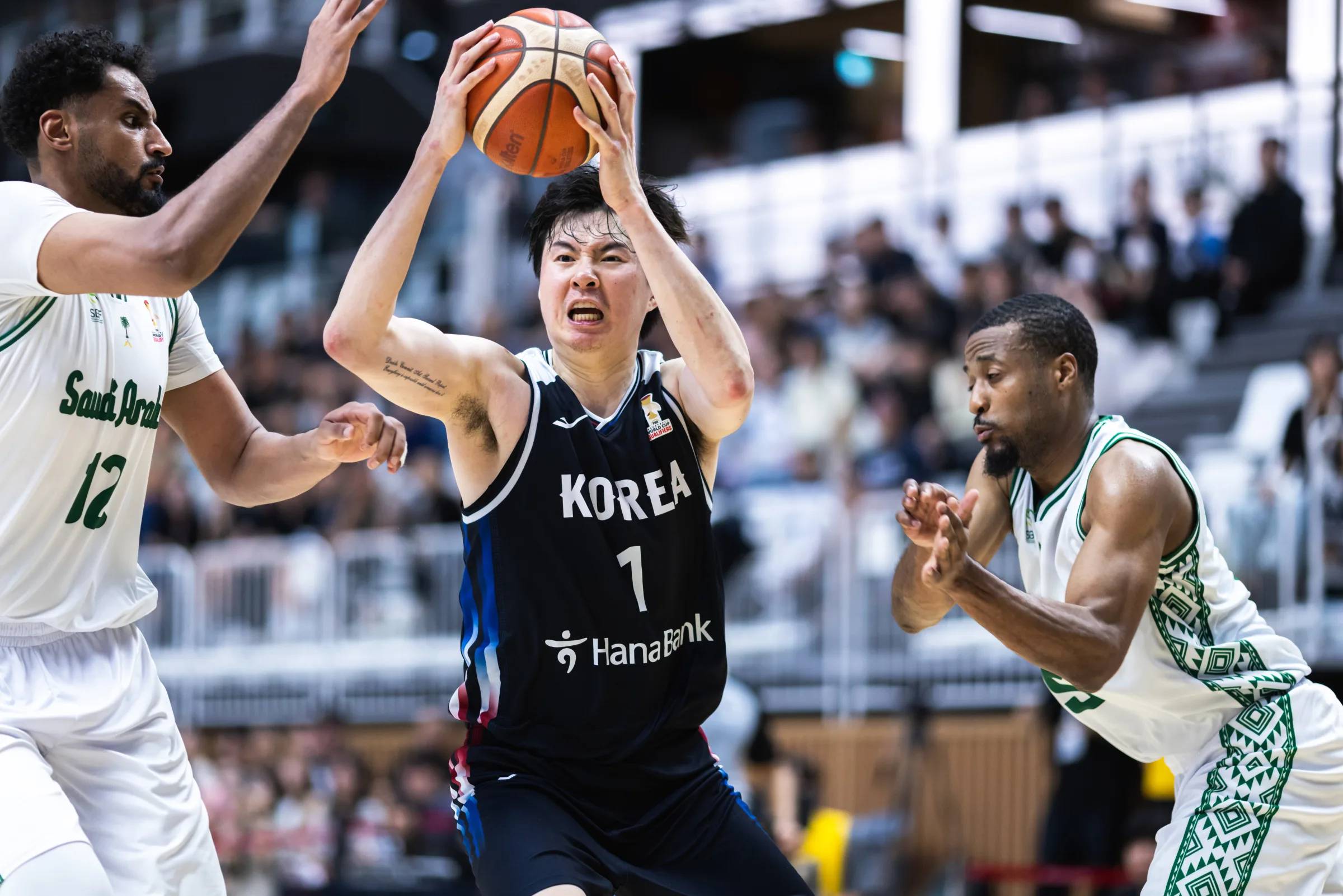 2027-FIBA-WCQ-Korea-def-Saudi-Arabia-Lee-Hyunjung Yang Hansen leads China to stunning Lebanon upset, shakes up WC Qualifiers Group F Basketball News - philippine sports news