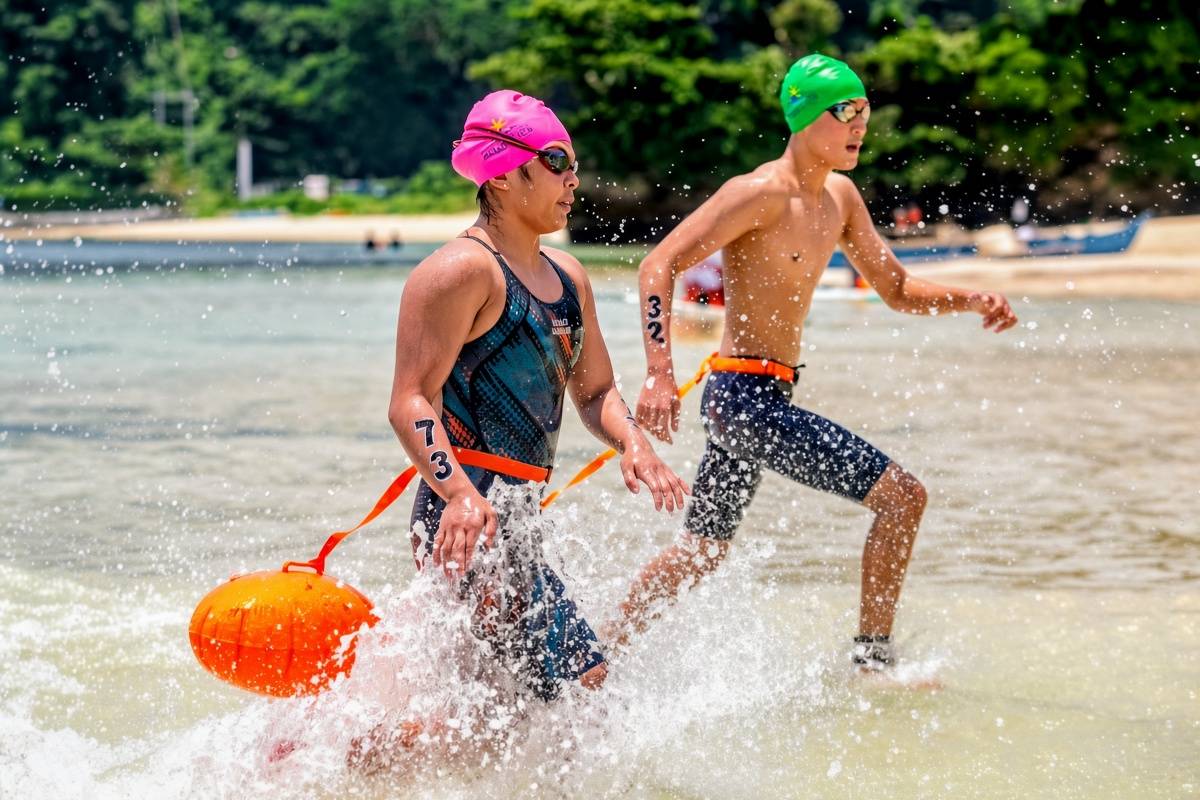 4th-SEA-Open-Water-Bella-Aaliya-Pano Vietnam sweeps mixed relays in SEA Open Water championships News Swimming - philippine sports news