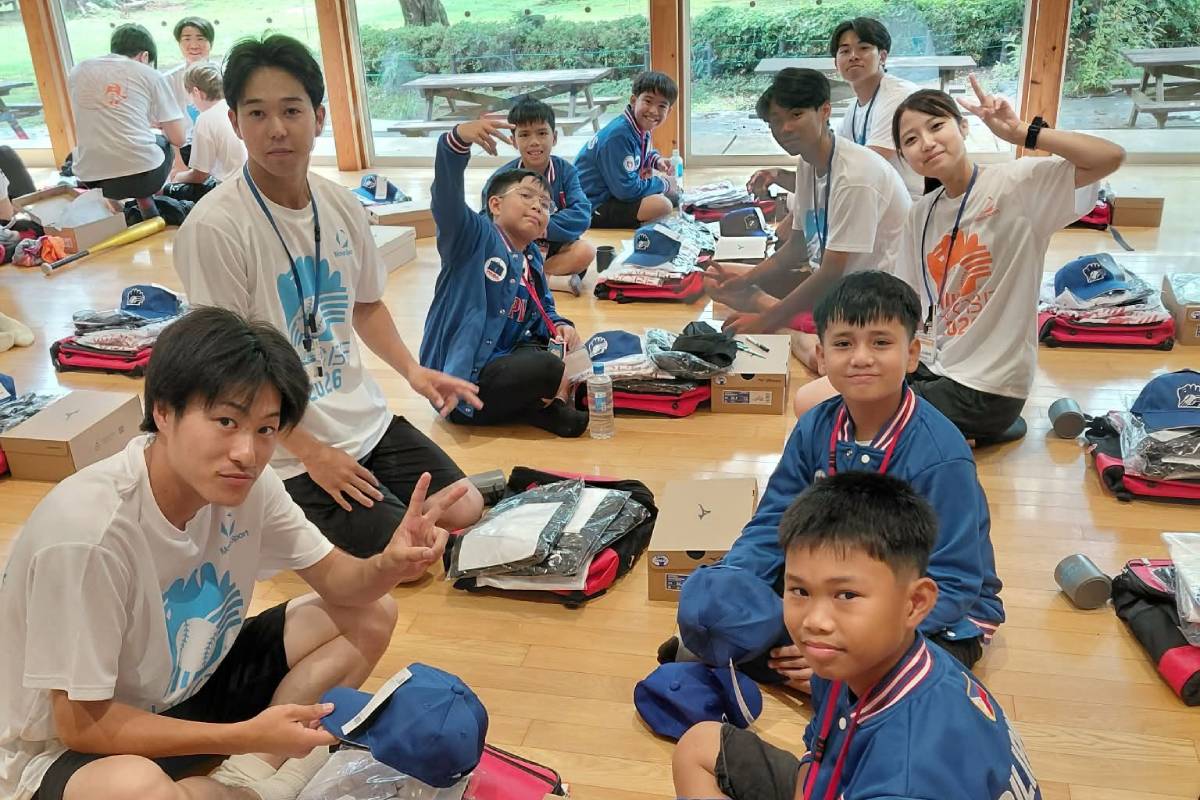 Bucky-Aligada-Francis-Melvin-Alquiros-Matthew-Casamorin-Joaquin-Dela-Merced-Keann-Jacob-Llanes Young batters embrace baseball, friendship, culture at WCBF Baseball News  - philippine sports news