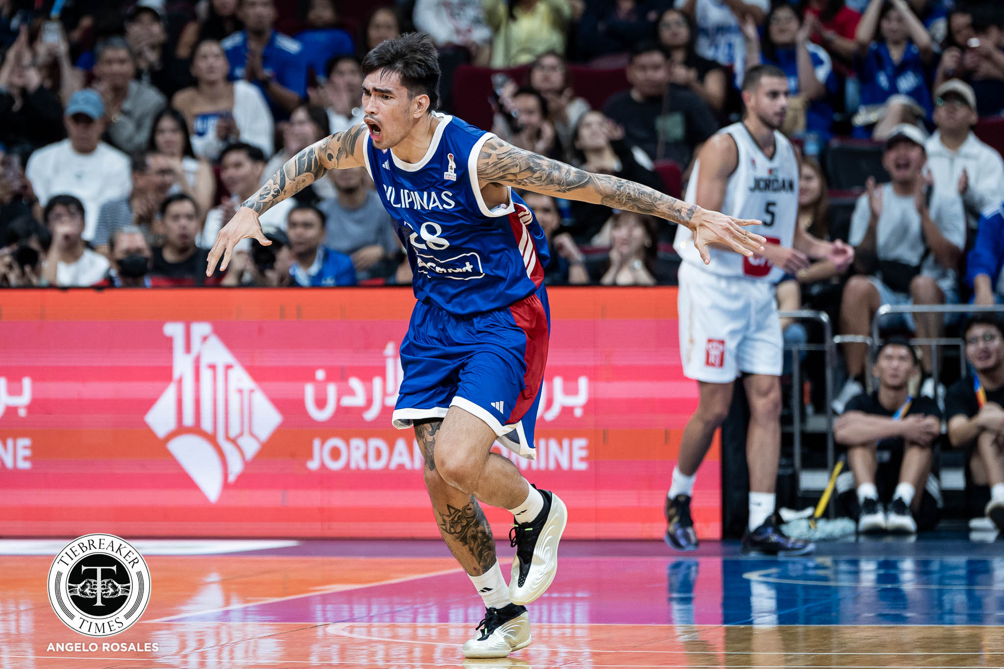 FIBA-Asian-Qualifiers-Window-4-Kevin-Quiambao-PHI-02881 Quiambao’s big three, Sotto’s huge block vs Jordan get Gilas back on track for World Cup Basketball Gilas Pilipinas News - philippine sports news