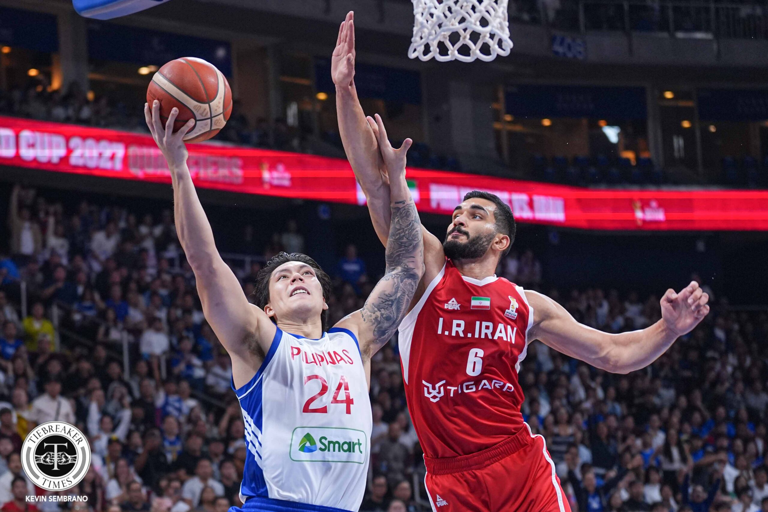 FIBA-World-Cup-Asia-Qualifiers-Window-4_-Iran-vs-Philippines_-RAMOS-Dwight-08034-scaled Juan GDL, Kai Sotto, Dwight Ramos join forces as Gilas Men top Iran, even WC Qualifiers slate Basketball Gilas Pilipinas News - philippine sports news