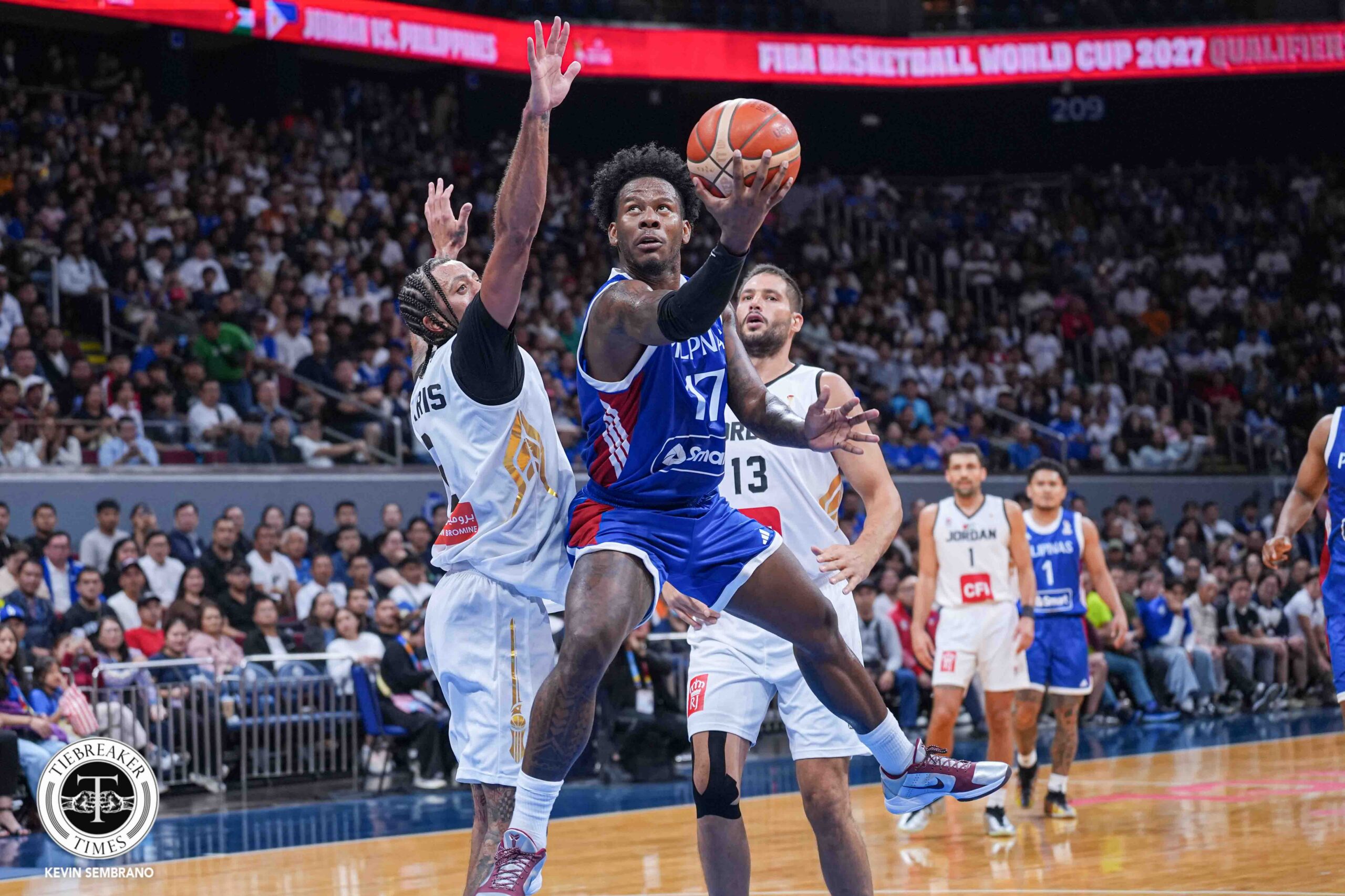 FIBA-World-Cup-Asia-Qualifiers-Window-4_-Philippines-vs-Jordan_-PEREZ-CJ-04257-scaled Quiambao’s big three, Sotto’s huge block vs Jordan get Gilas back on track for World Cup Basketball Gilas Pilipinas News - philippine sports news
