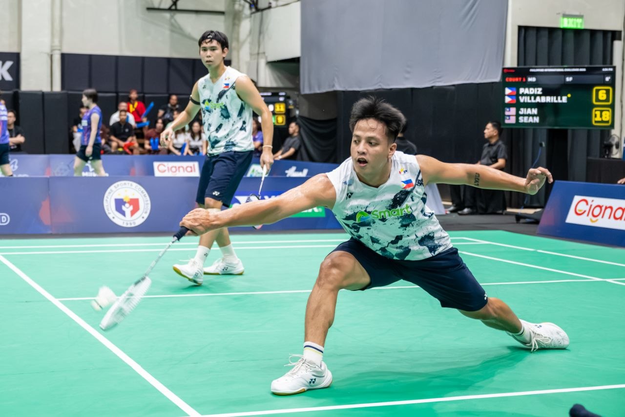 FILE-PHOTO-Julius-Villabrille-and-Solomon-Padiz-Jr Villaflor, De Guzman, Villabrille-Padiz exit World Championships Badminton News - philippine sports news