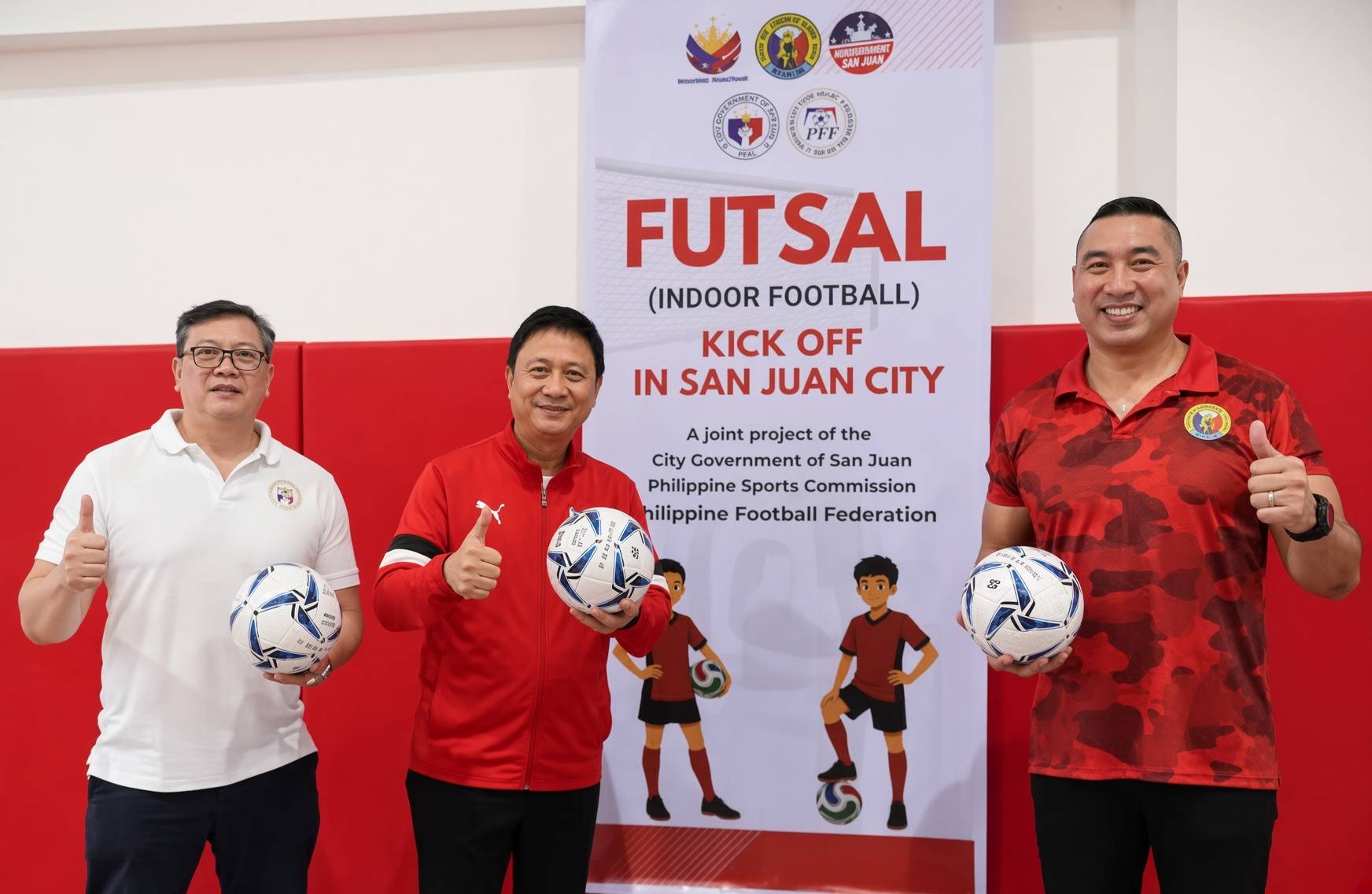 PSC-Futsal-San-Juan-John-Guttierez-x-Pato-Gregorio-x-Francis-Zamora San Juan turns barangay courts into breeding ground for futsal Futsal News POC/PSC - philippine sports news