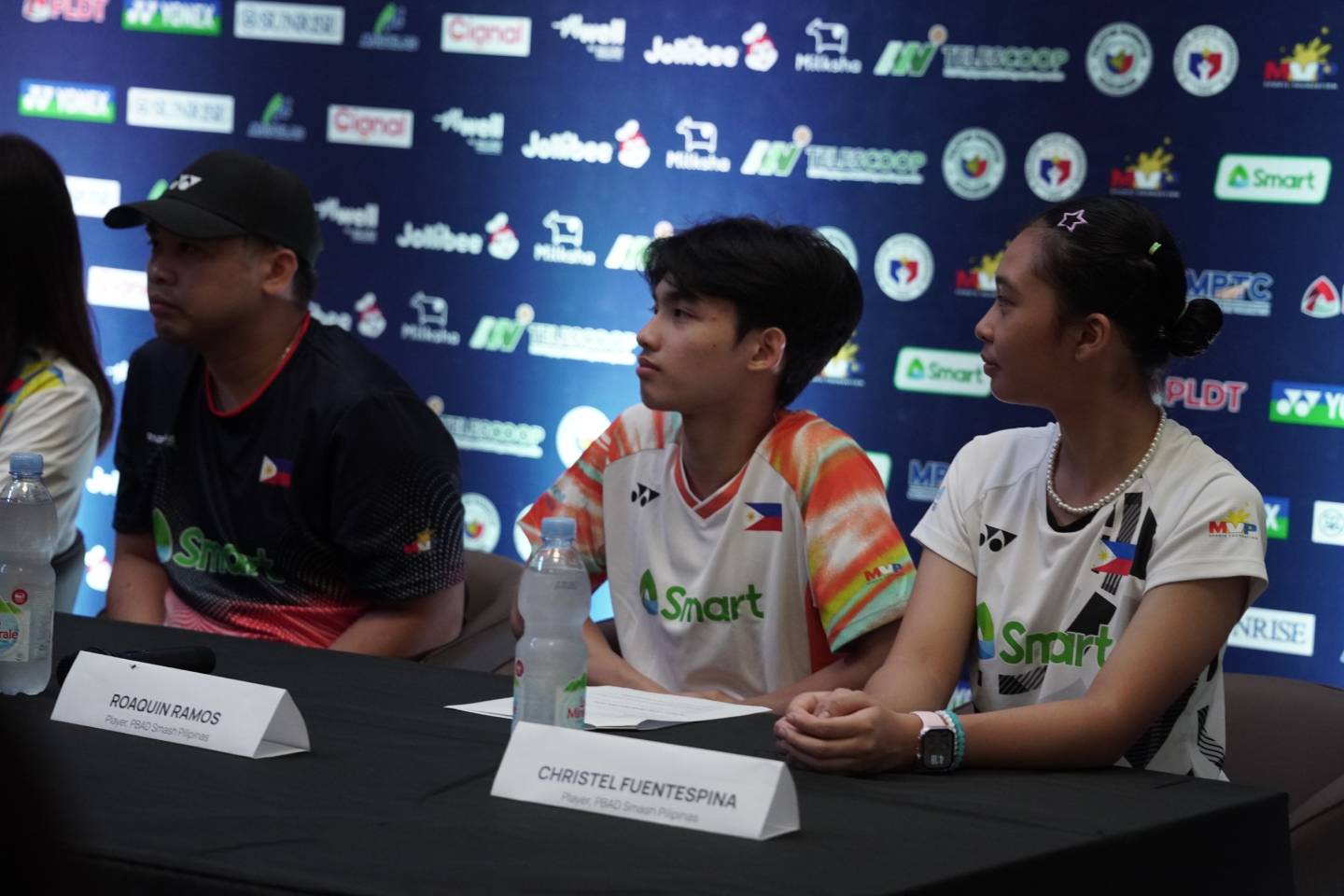 Roaquin-Ramos-and-Christel-Fuentespina-1 After International Challenge, PBAD hosts first-ever PH Junior International Series Badminton News - philippine sports news