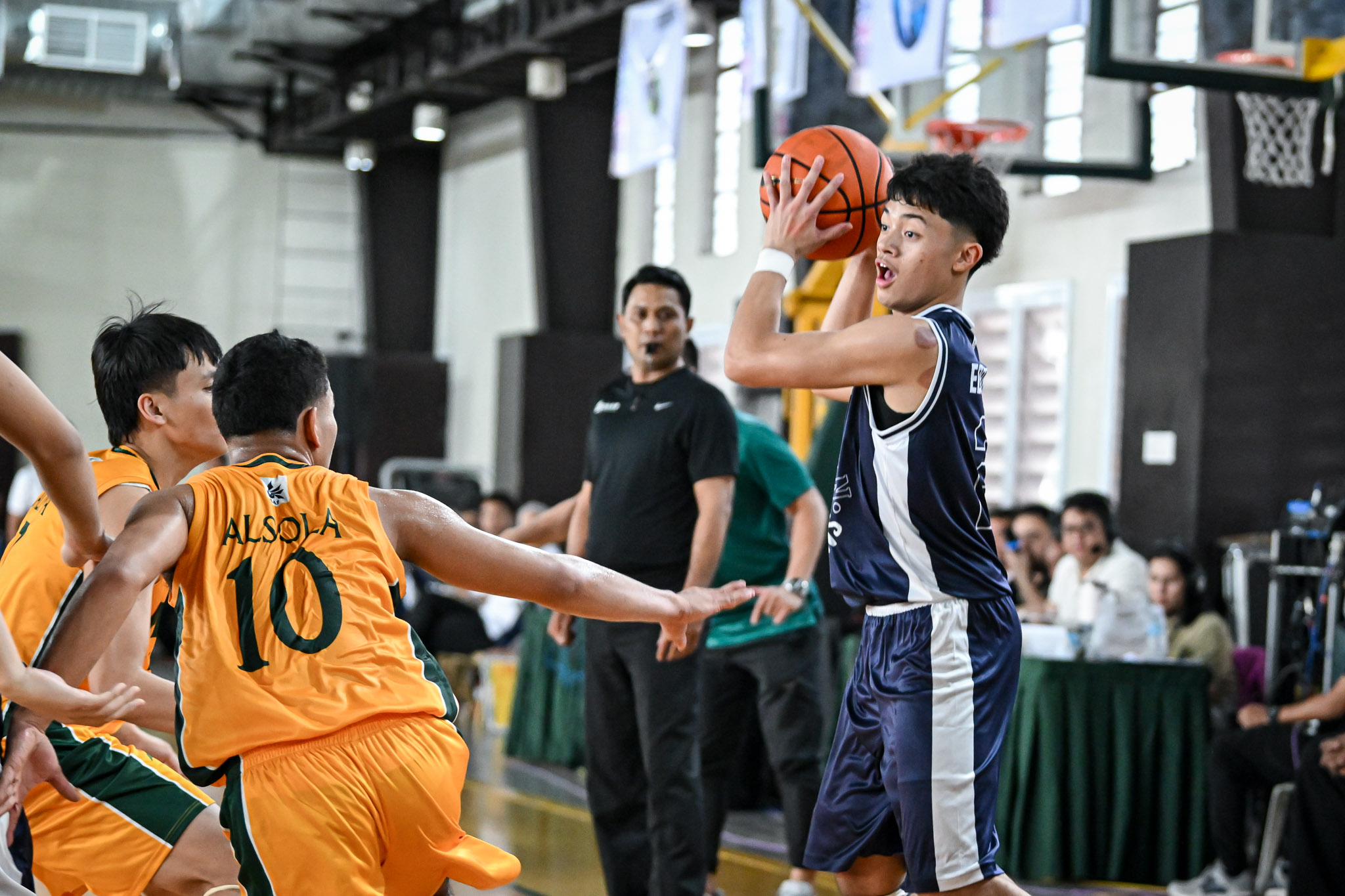 UAAP89-JHSBB-KOBE-EDRADA-8586 FEU-D flips the script in second half, romps past Adamson in UAAP Juniors Basketball ADMU AdU Basketball DLSU FEU News UAAP - philippine sports news