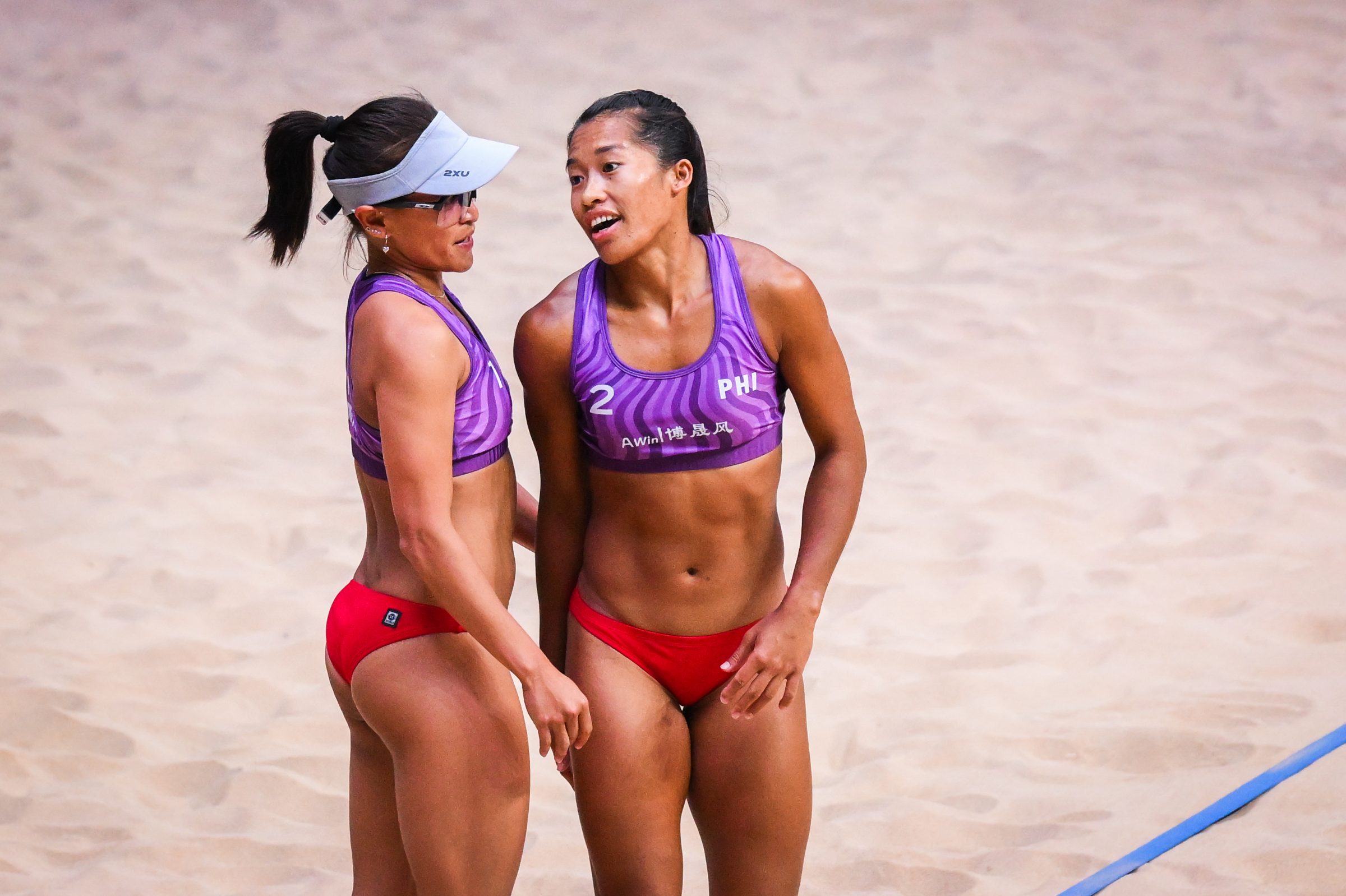 2026-AVC-Beach-Volleyball-Continental-Sisi-Rondina-and-Bernadeth-Pons Rondina-Pons bow out as Pagara-Progella march into Beach Volley Continental quarters Alas Pilipinas Beach Volleyball News  - philippine sports news