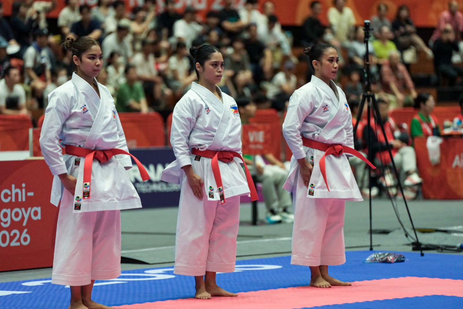 2026-Asian-Games-Philippine-Womens-Kata-Team-2 Filipina trio secures bronze in women’s team kata at Asian Games 2026 Asian Games Karate News - philippine sports news