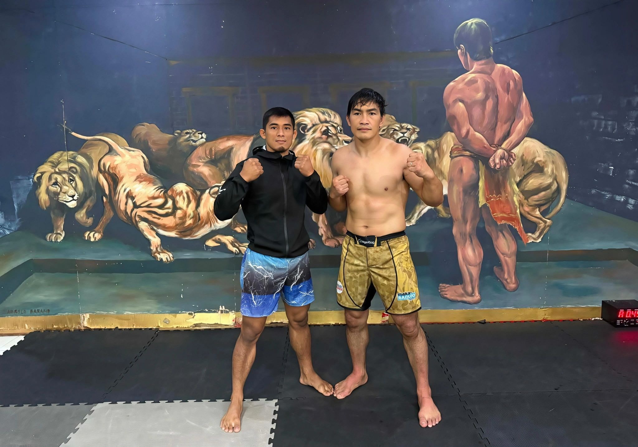 Lions-Nation-Stephen-Loman-and-Eduard-Folayang Stephen Loman all set for BRAVE return Brave CF Mixed Martial Arts News - philippine sports news