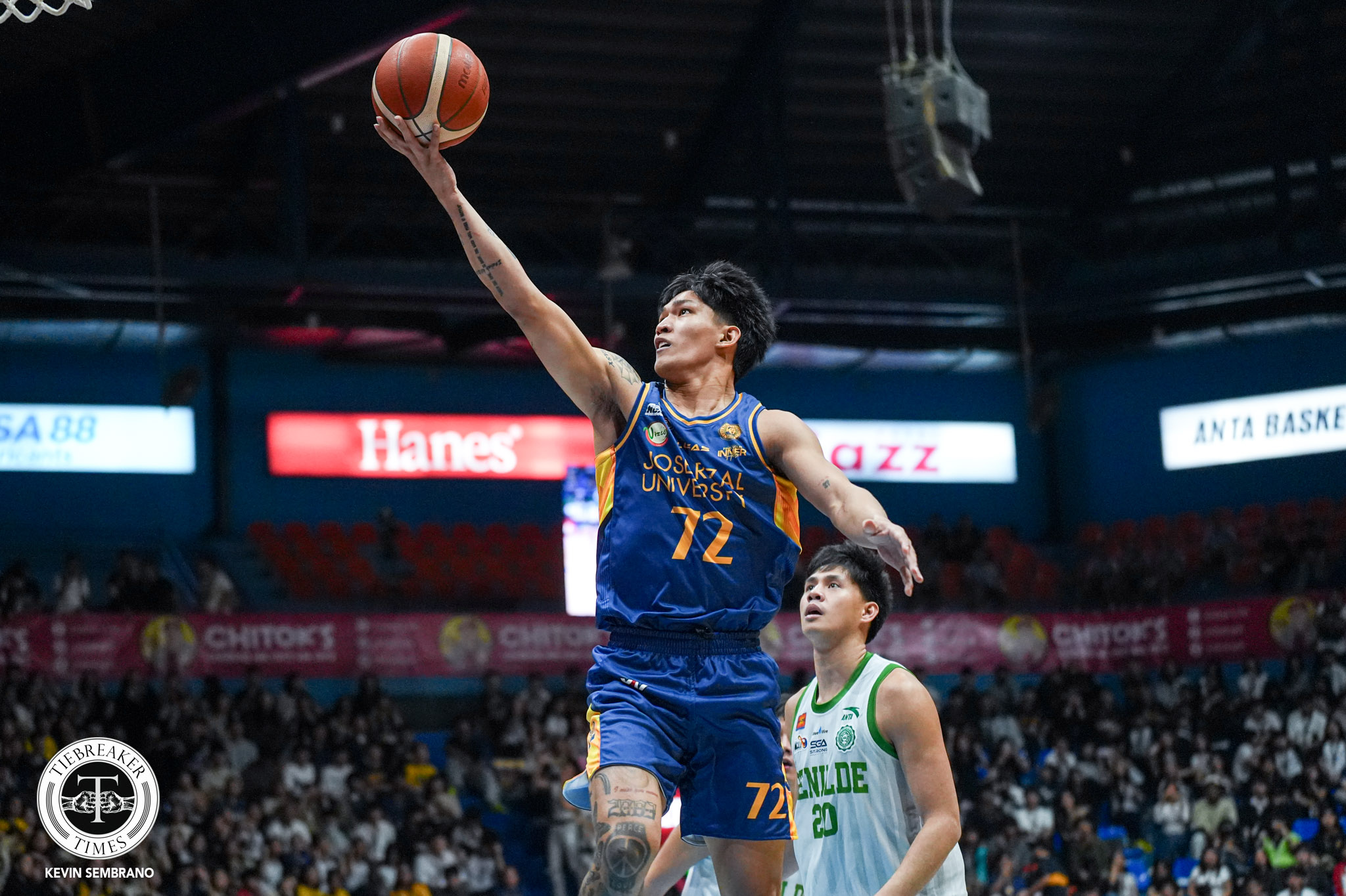NCAA102-CSB-vs-JRU_-HUBILLA-Chris-05921 Chris Hubilla turns Mapúa memories into fuel for JRU against Benilde Basketball JRU NCAA News - philippine sports news