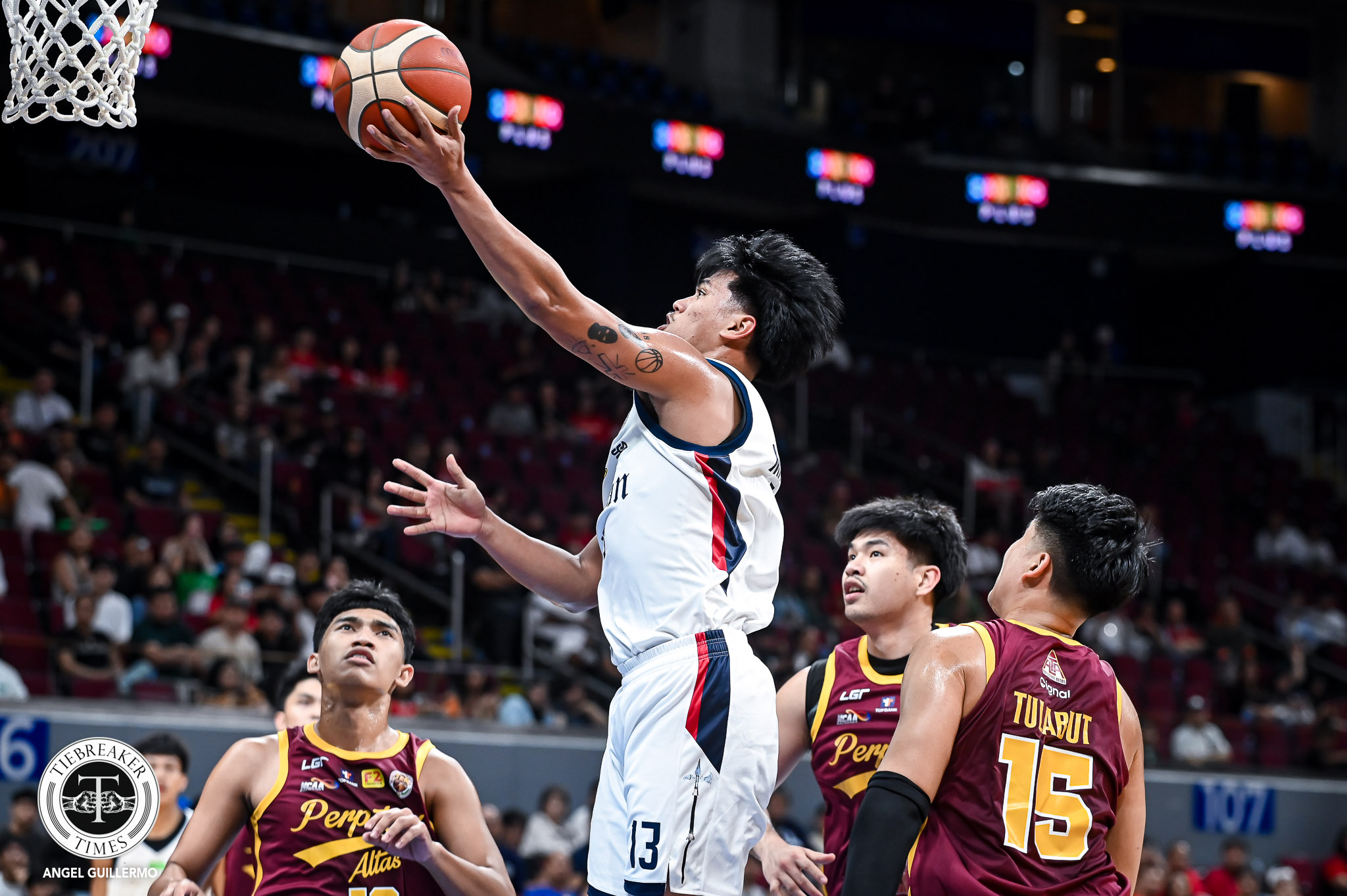 NCAA102-CSJL-vs-UPHSD-JONATHAN-MANALILI-0545 Titing Manalili banks on Strong Group lessons in Letran title bid CSJL NCAA News - philippine sports news