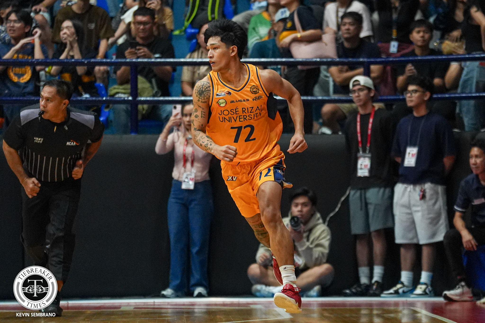 NCAA102-R1_JRU-vs-SBU_-HUBILLA-Chris-07885 Ugaddan, Torculas lift San Beda past JRU in NCAA thriller Basketball JRU NCAA News SBC - philippine sports news