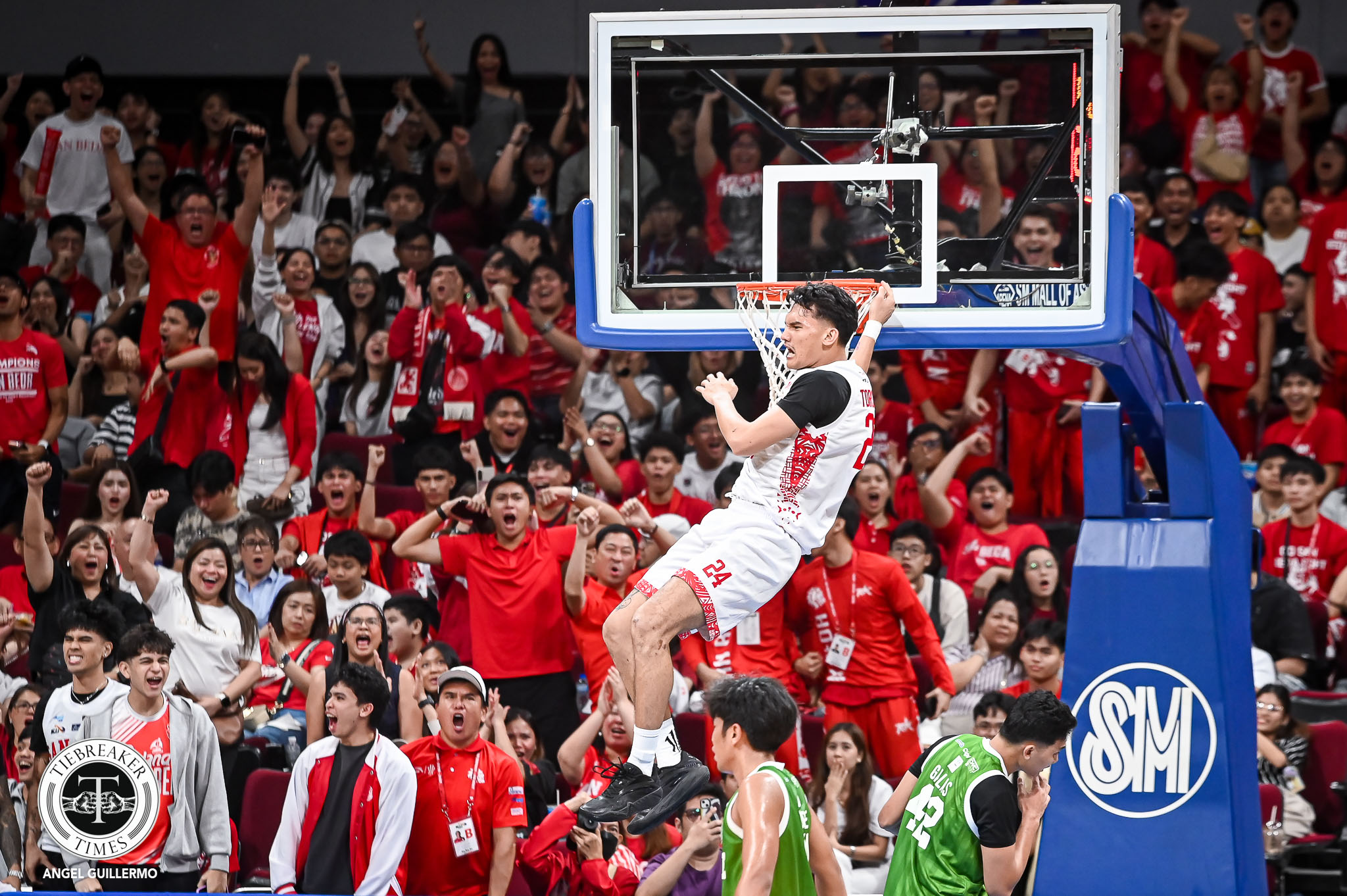 NCAA102-SBU-vs-CSB-Sean-Torculas-9955 Benilde spoils San Beda NCAA Seniors Basketball opener Basketball CSB NCAA News SBC - philippine sports news