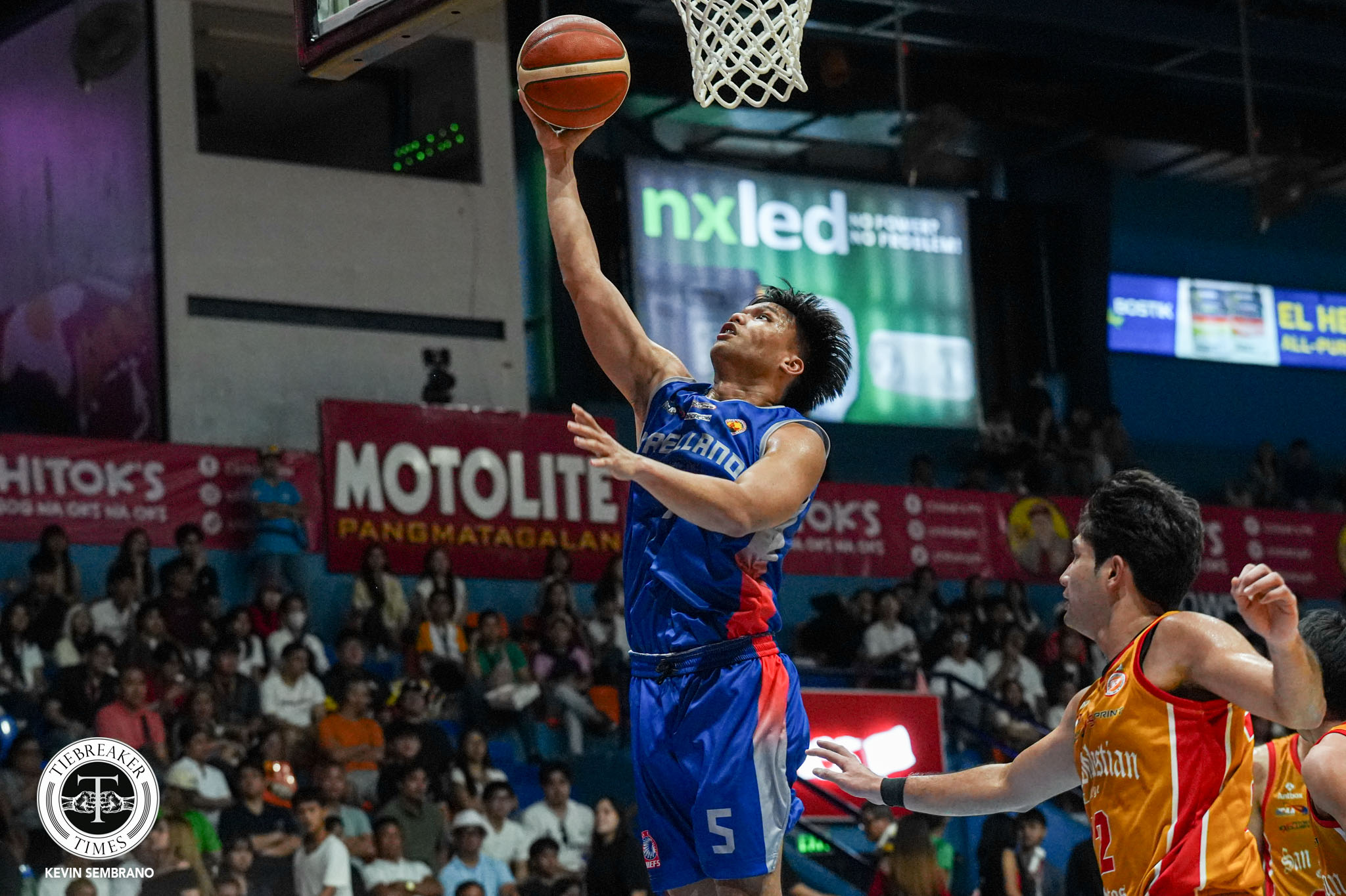 NCAA102-SSC-R-vs-AU_-VALENCIA-Sebastian-08410 Ongotan leads Arellano to 26-point rout of San Sebastian in NCAA opener AU Basketball NCAA News SSC-R - philippine sports news