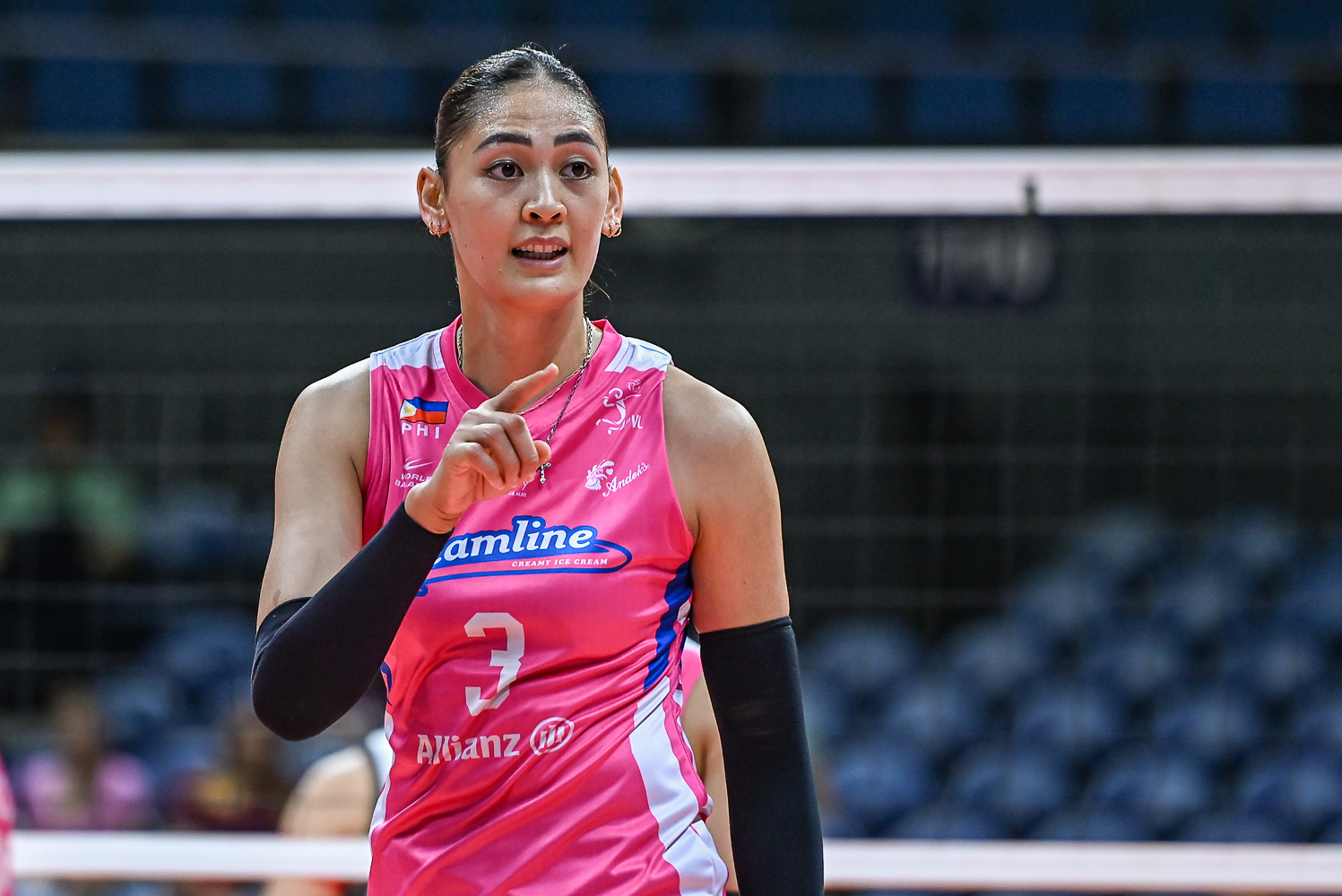 PVL-INV-26-PLDT-vs.-Creamline-Jaja-Santiago-Minowa-8369 PLDT repeats Creamline upset, settles for PVL bronze News PVL Volleyball - philippine sports news