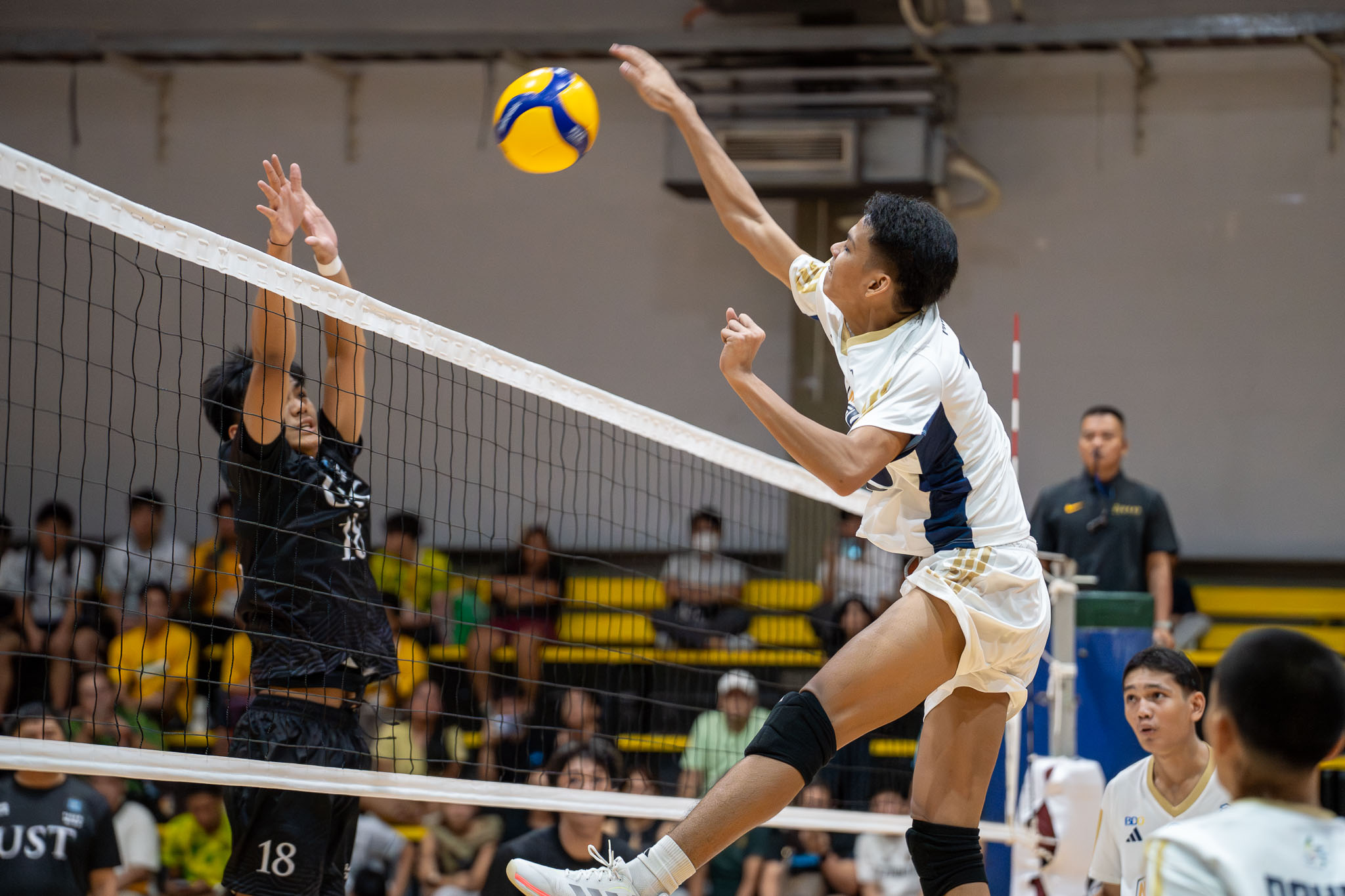 UAAP-89-HSVB-NUNS-VS-UST-Ronnie-Millan FEU-D makes early statement, sweeps UE in UAAP boys’ volleyball FEU News NU UAAP UE UST Volleyball - philippine sports news