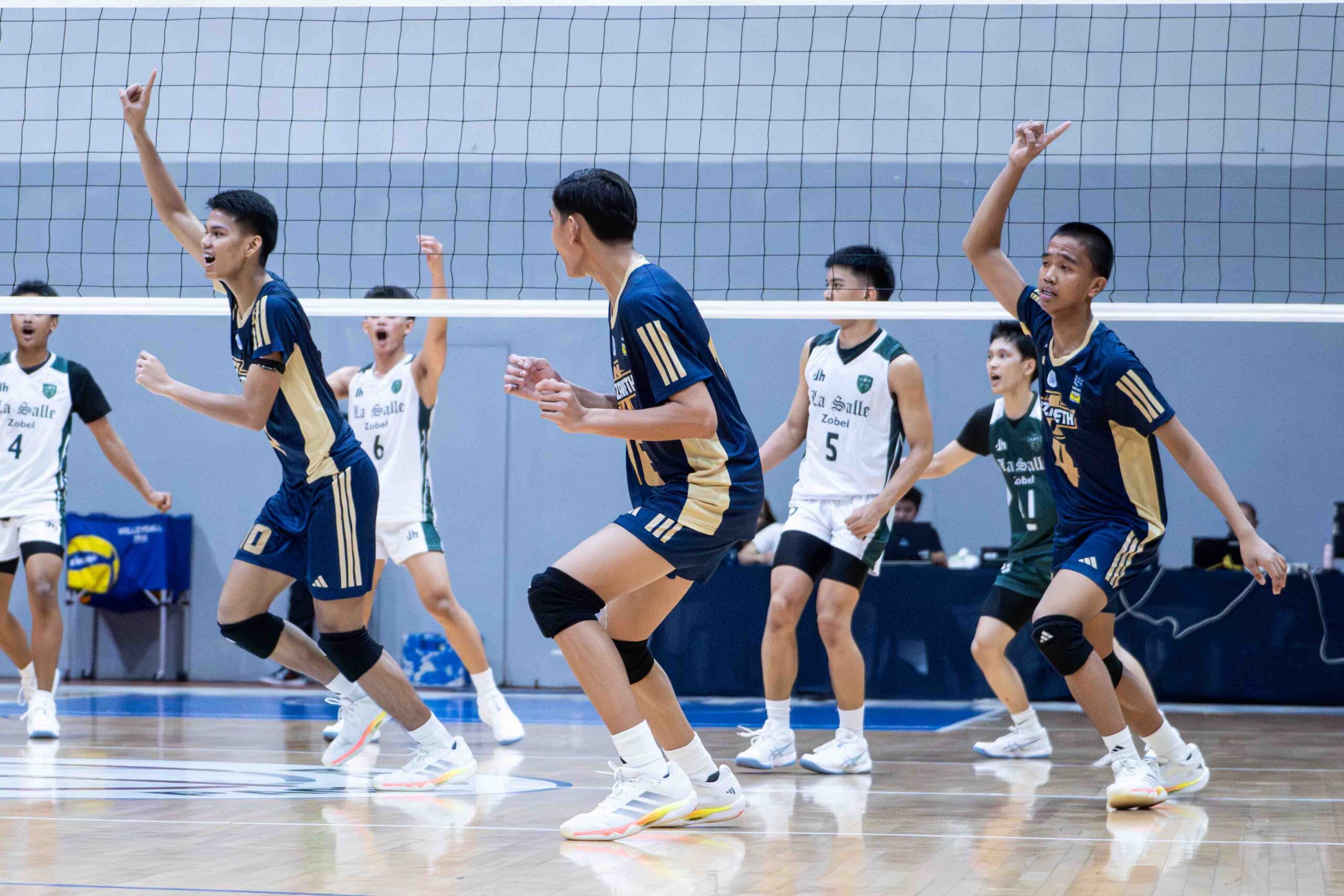 UAAP-S89-HSVB-DLSU-VS-NU-17-scaled UST, FEU-D share early lead in UAAP Boys' Volleyball ADMU AdU DLSU FEU News NU UAAP UE UP UST Volleyball  - philippine sports news