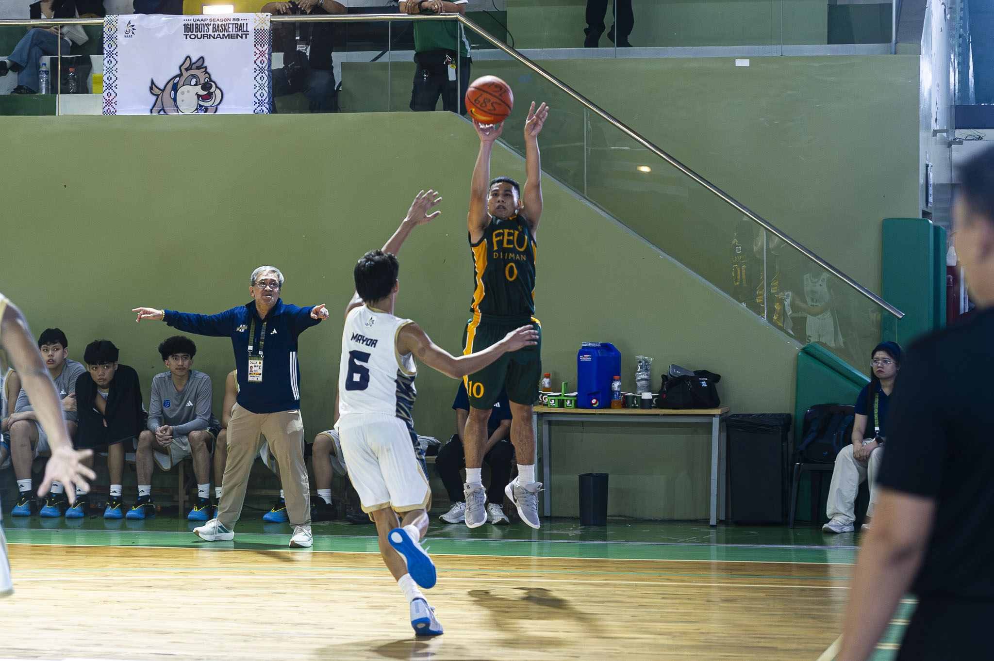 UAAP89-Jrs-Basketball-Bernard-Alsola NUNS stays perfect in UAAP Juniors Basketball, extends win streak to 21 with rout of FEU-D DLSU FEU News NU Softball UAAP UP  - philippine sports news