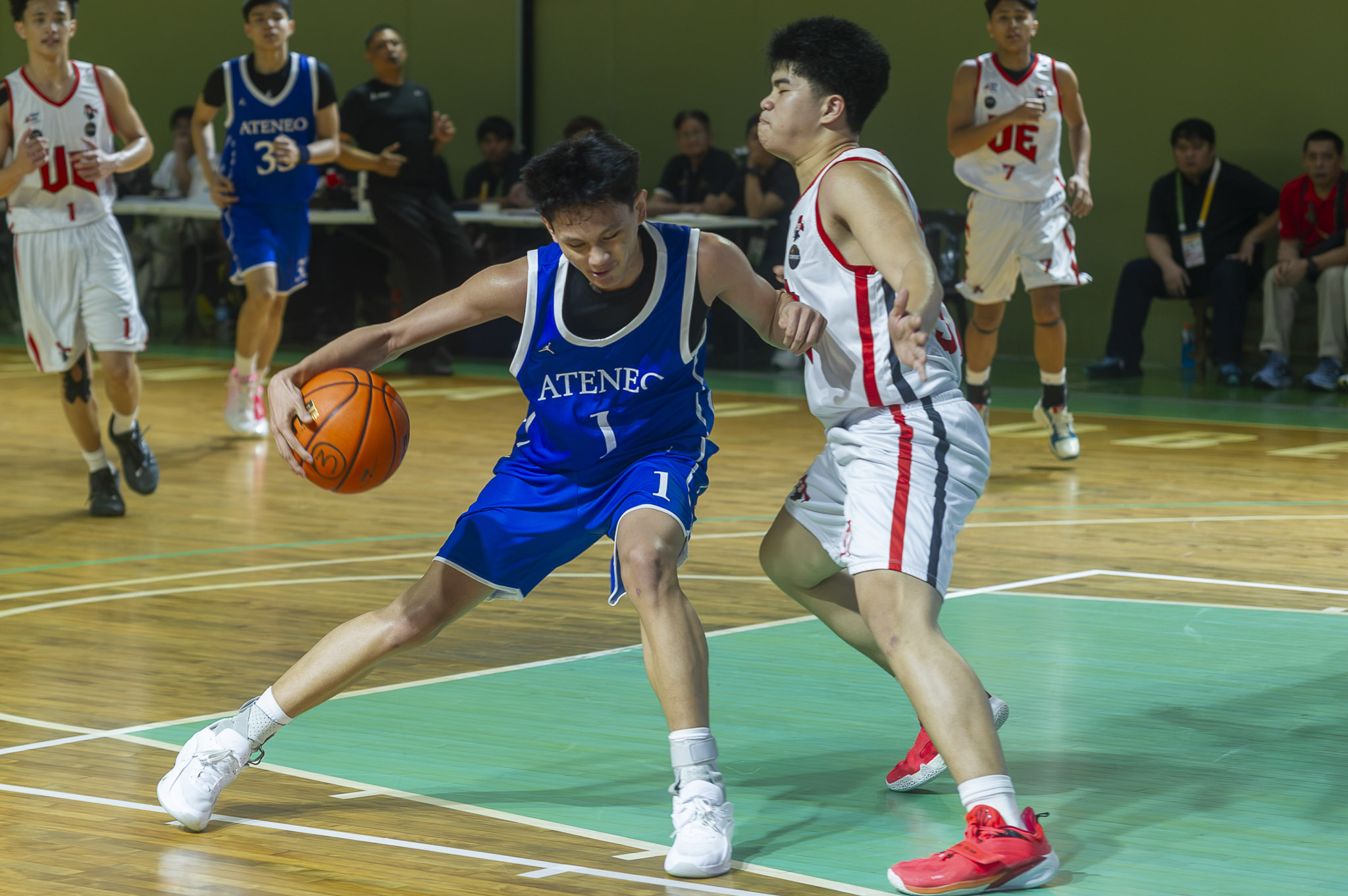 UAAP89-Jrs-Basketball-Chris-Llavore UE holds off Ateneo rally to stretch UAAP Juniors Basketball win streak to three ADMU AdU Basketball News UAAP UE UST  - philippine sports news