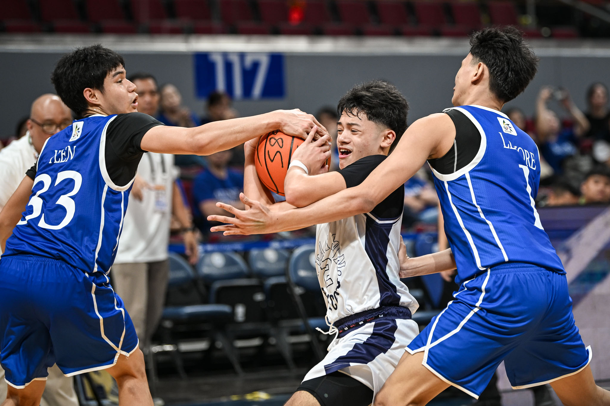 UAAP89-Jrs-Basketball-Kobe-Edrada-2333 NUNS, FEU-D stay unbeaten in UAAP Juniors Basketball ADMU AdU Basketball DLSU FEU News NU UAAP UP - philippine sports news